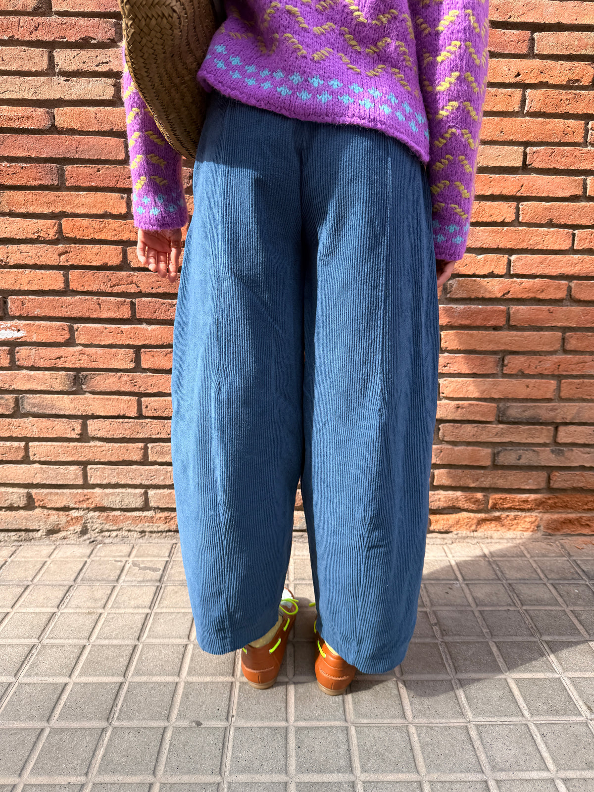 Pantalón Dado Azul Marino Pana