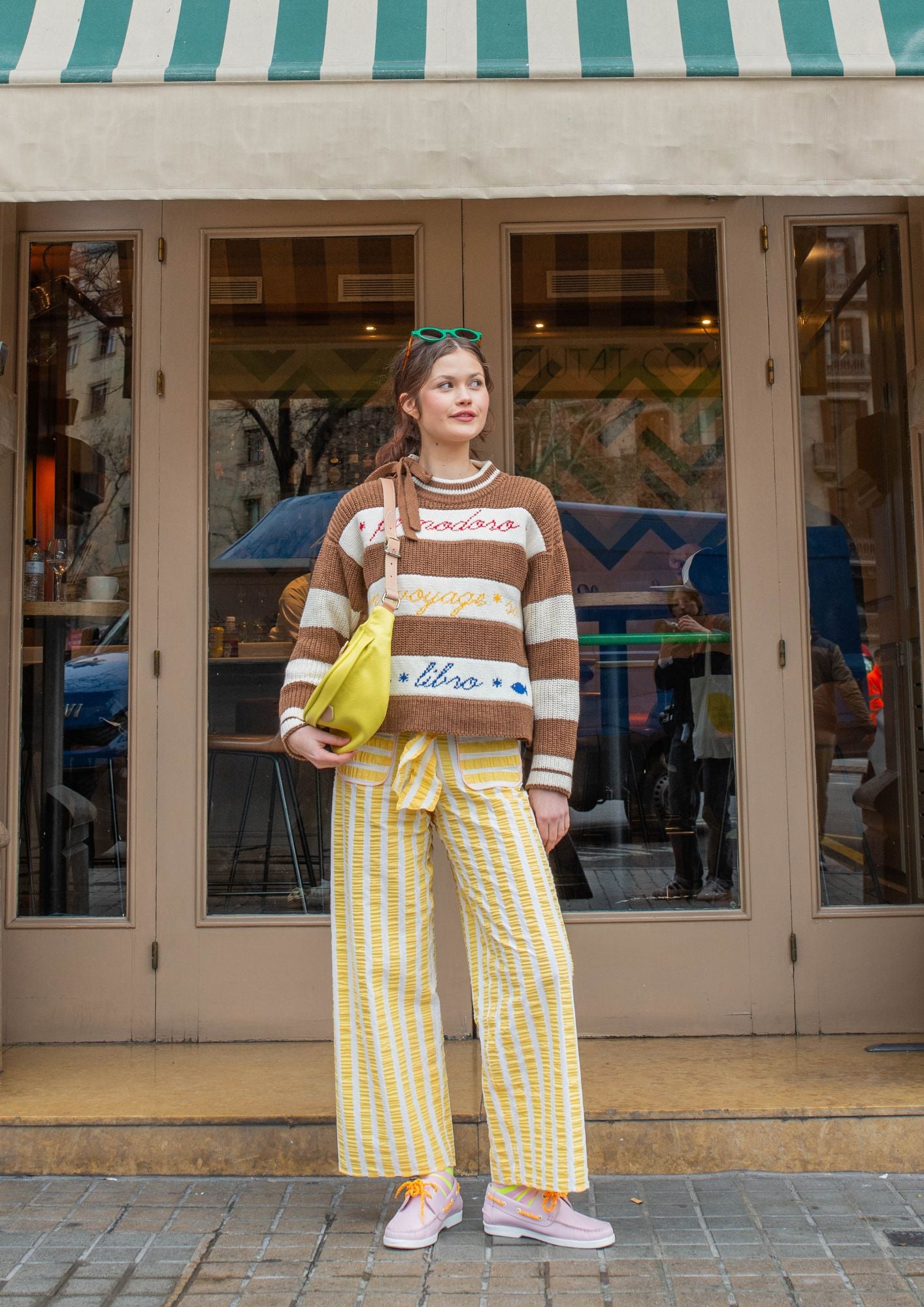 Pantalón Lazo Amarillo