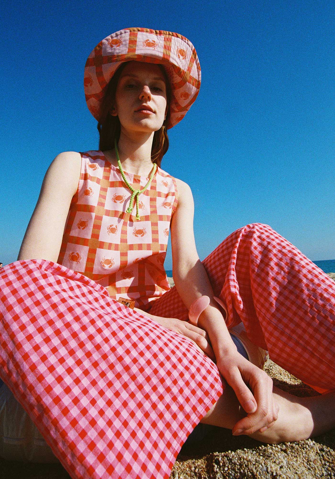 Pink Crabs Ana Top