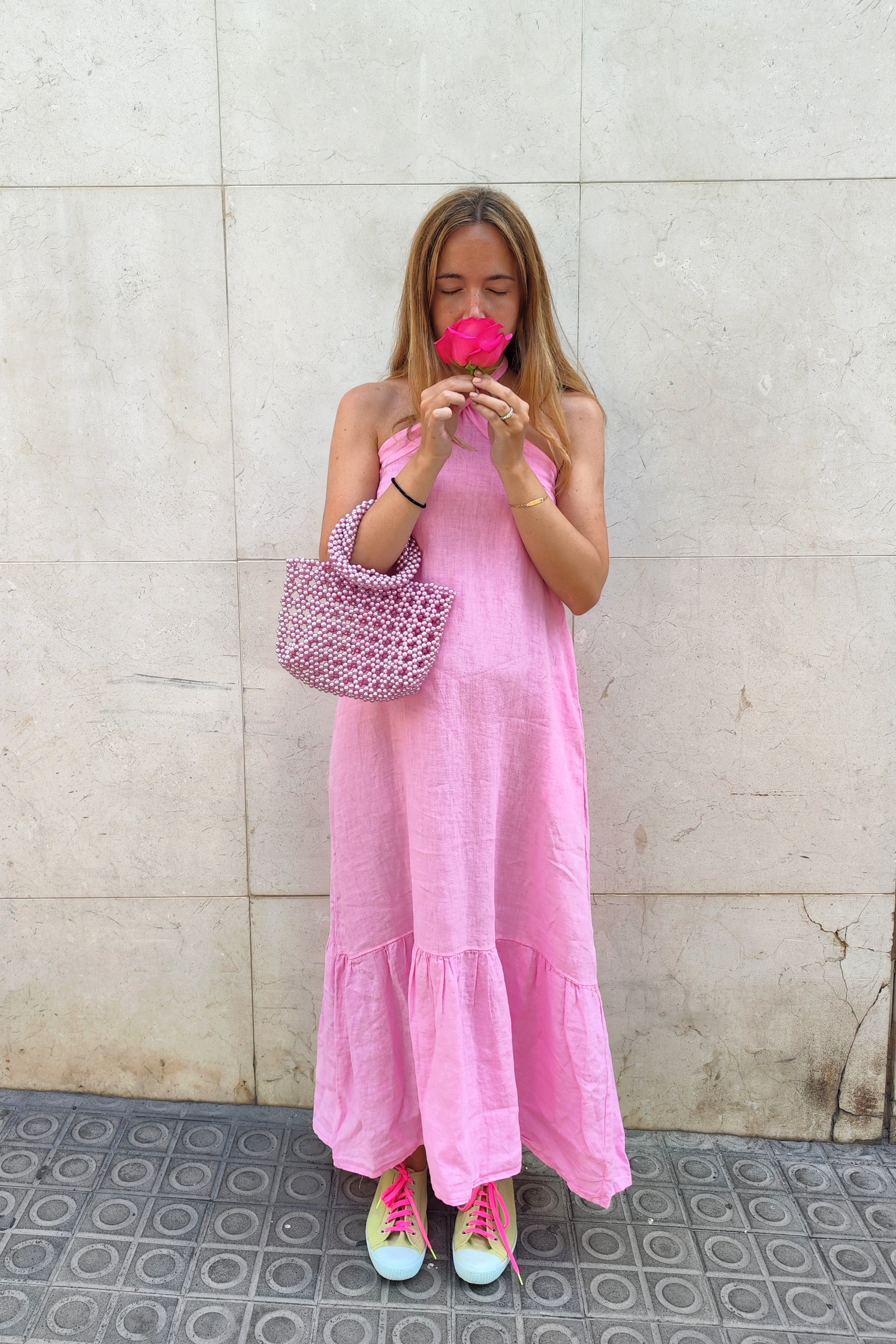 Vestido Patience Rosa