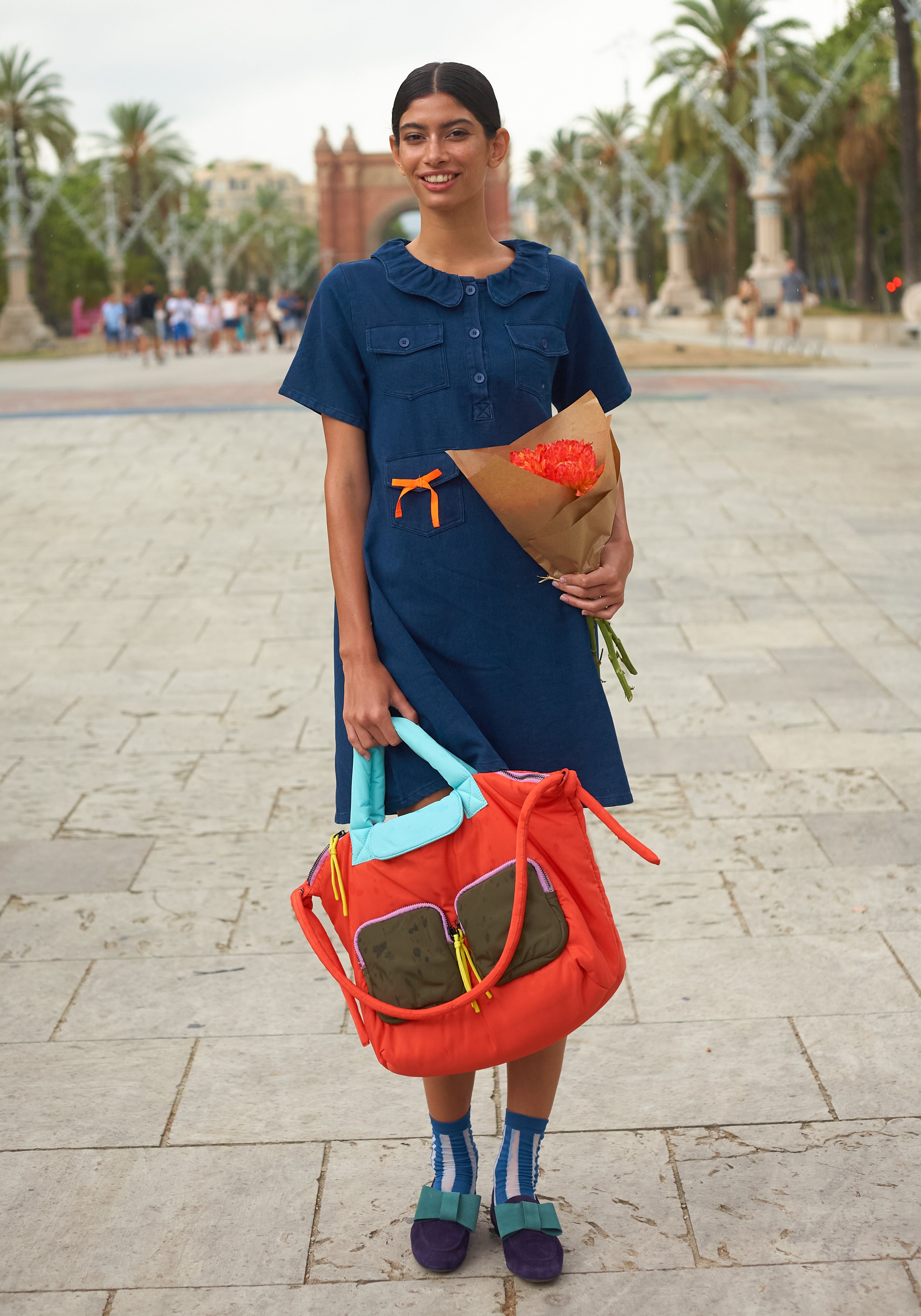 Wochenendtasche Orange