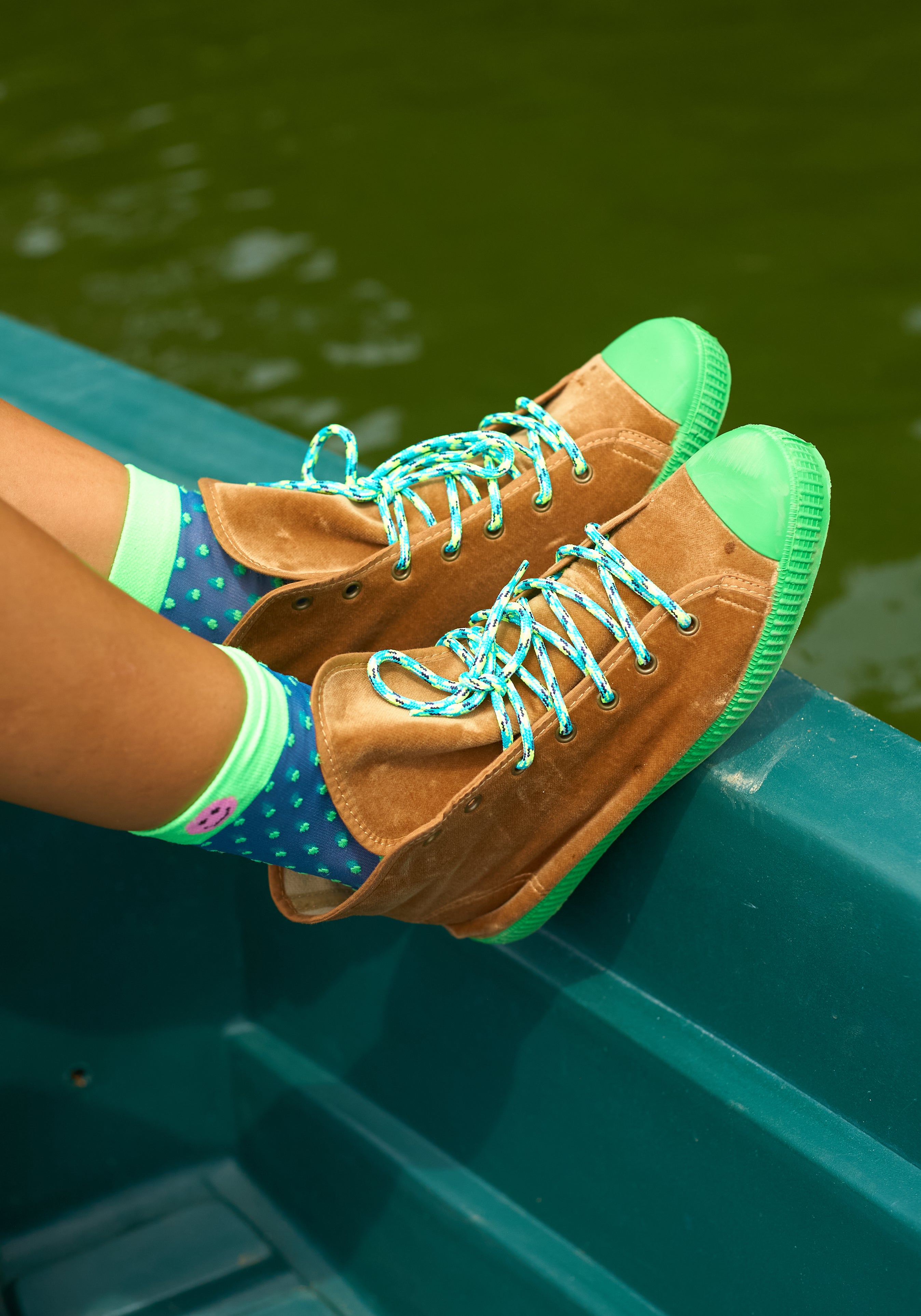 La Bamba High Sneaker Camel