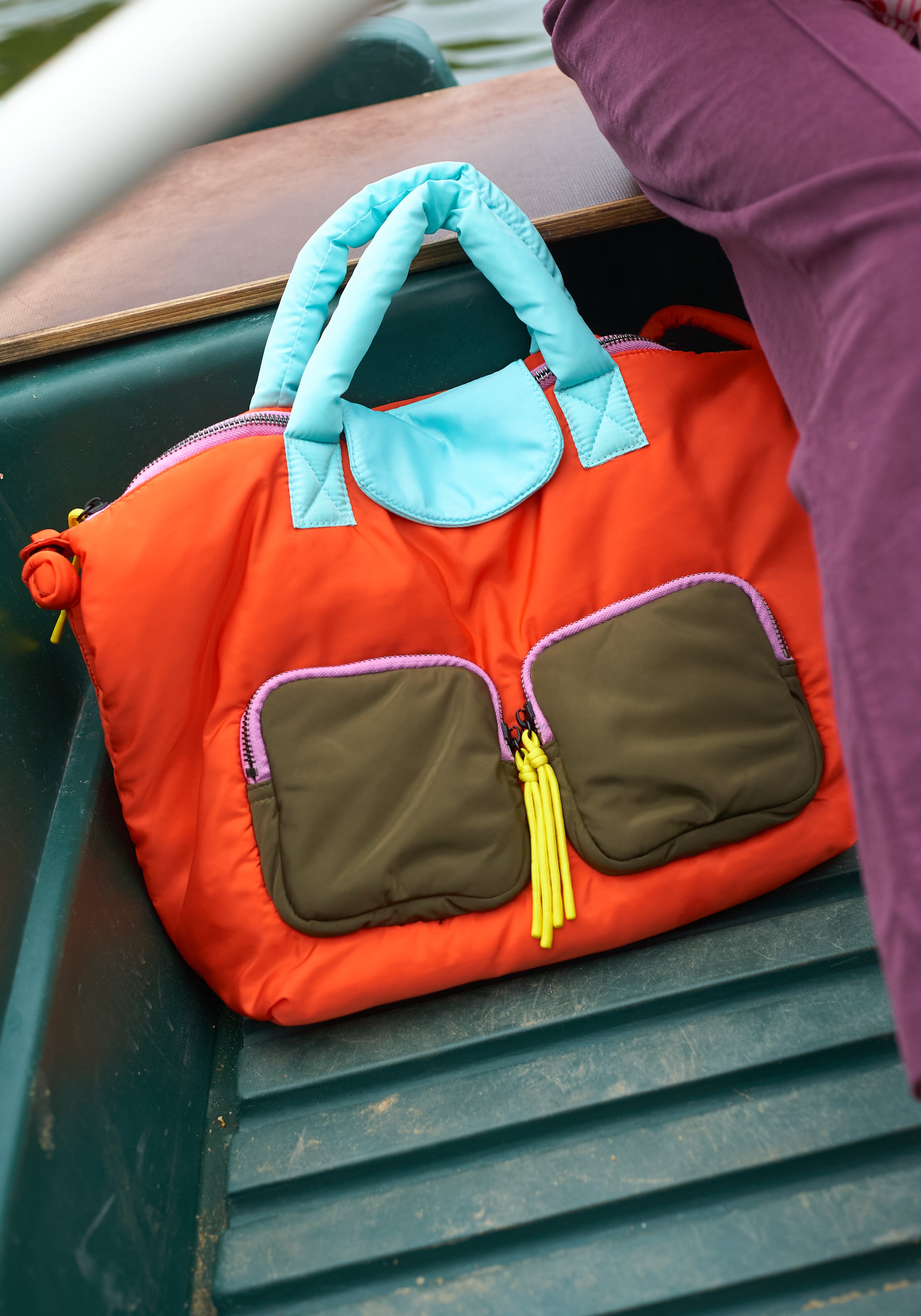 Wochenendtasche Orange