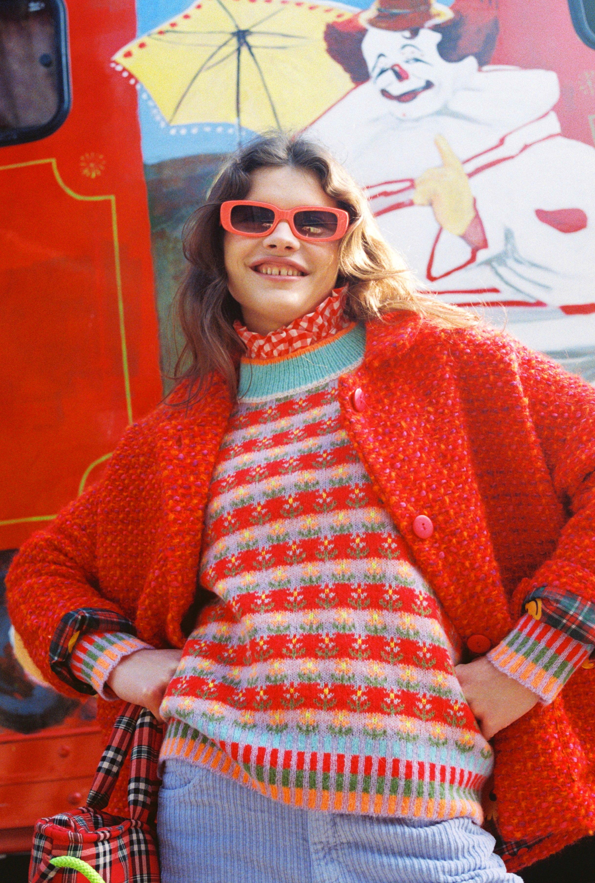 Blossom Pullover Rot