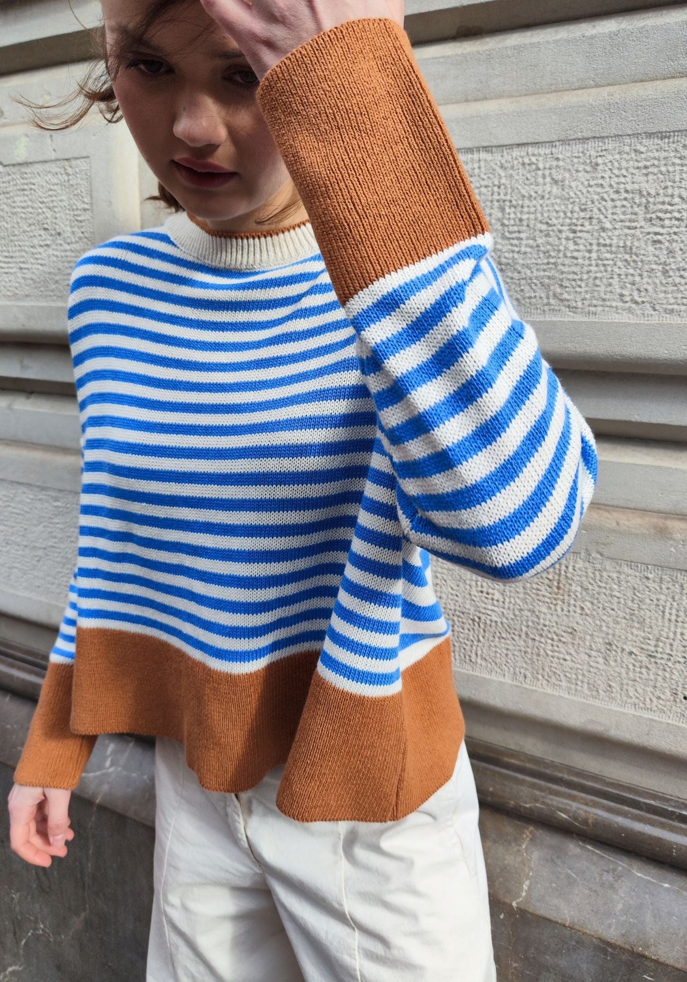 Blue Picoteo Sweater