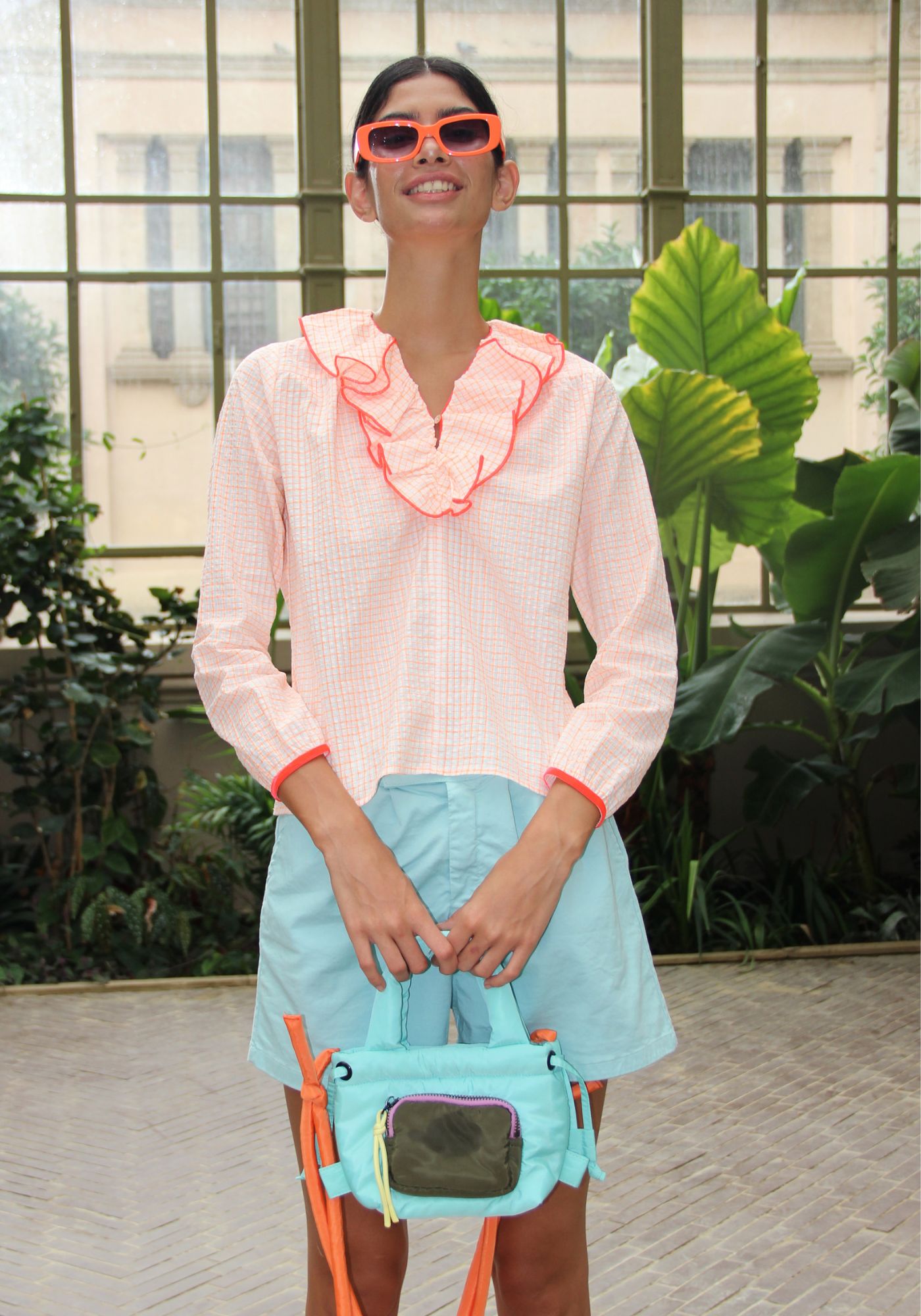 Camicia Roar Arancione