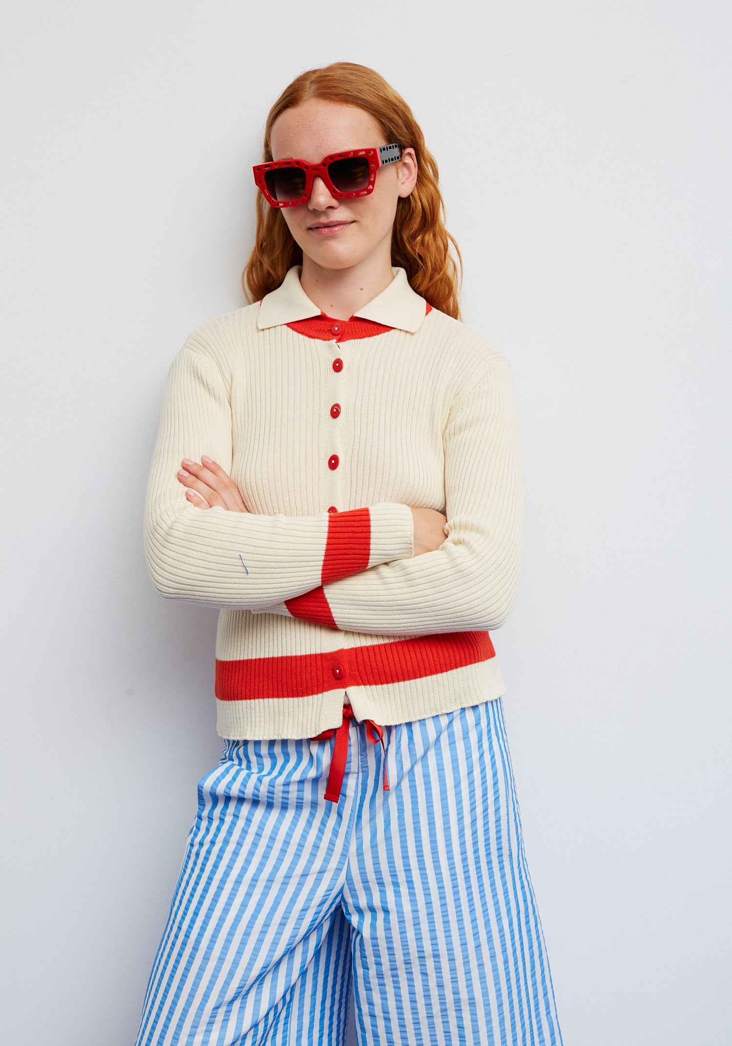 Cardigan Gaseosa Crudo