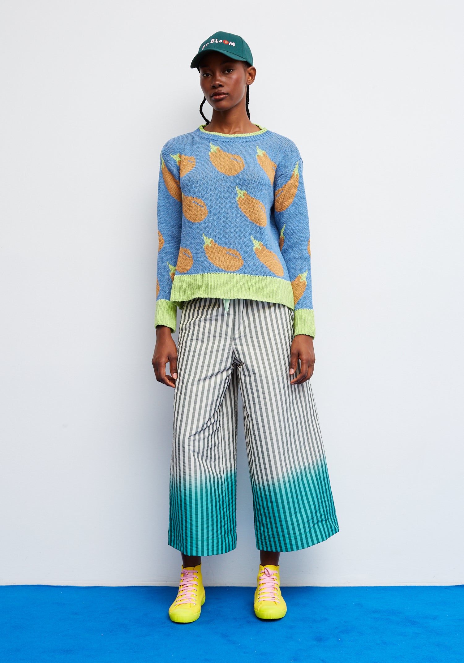 Jersey Melanzane Blau