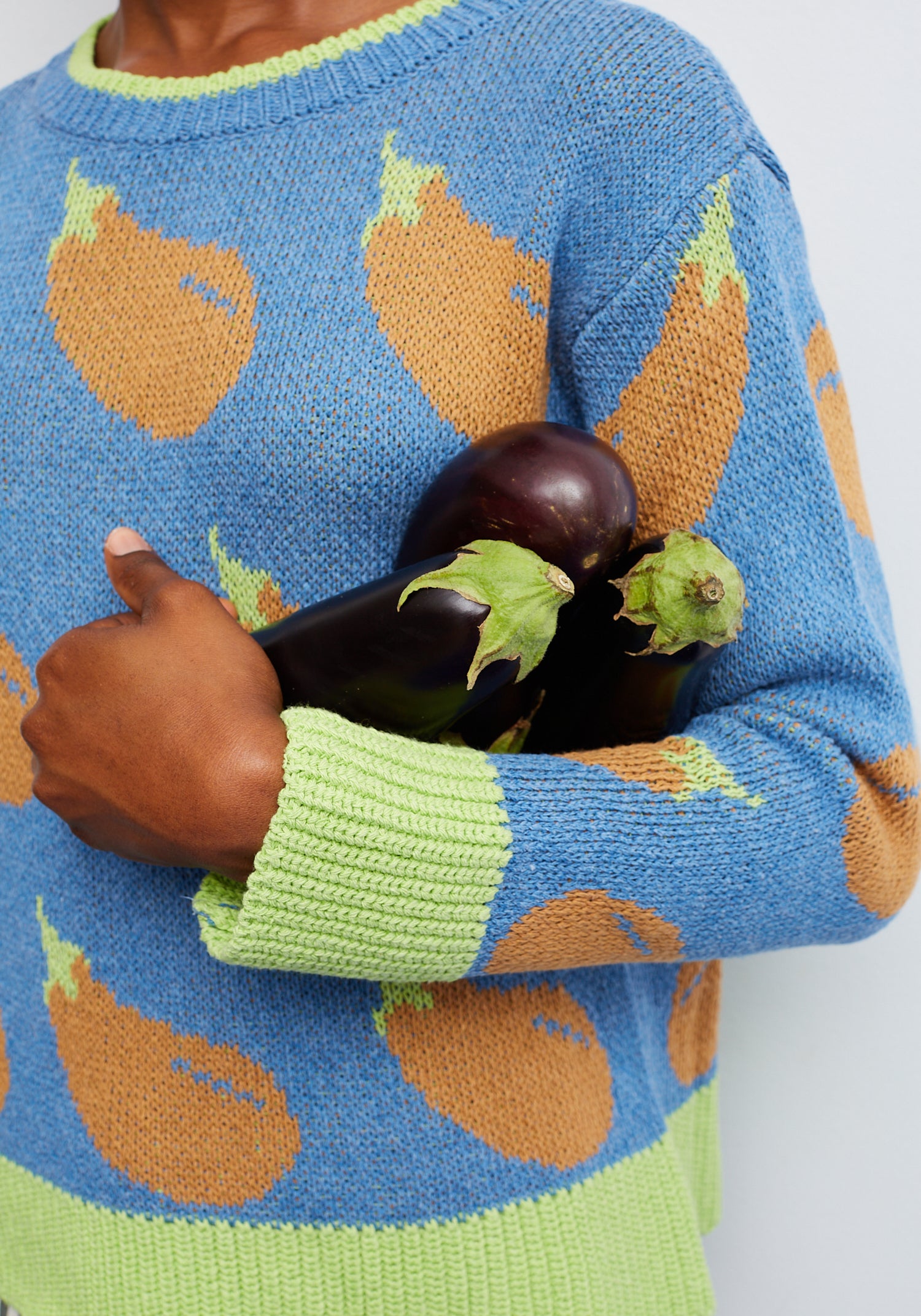 Jersey Melanzane Blau