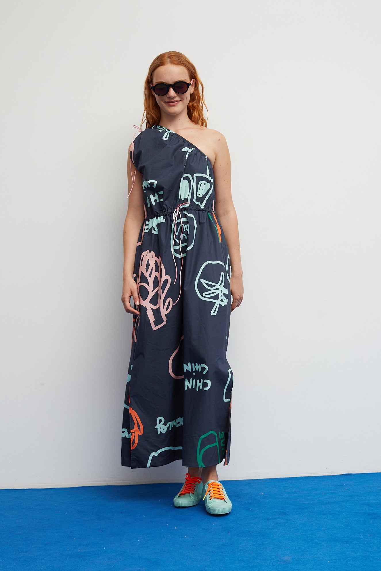 Vestito Gilda Blu