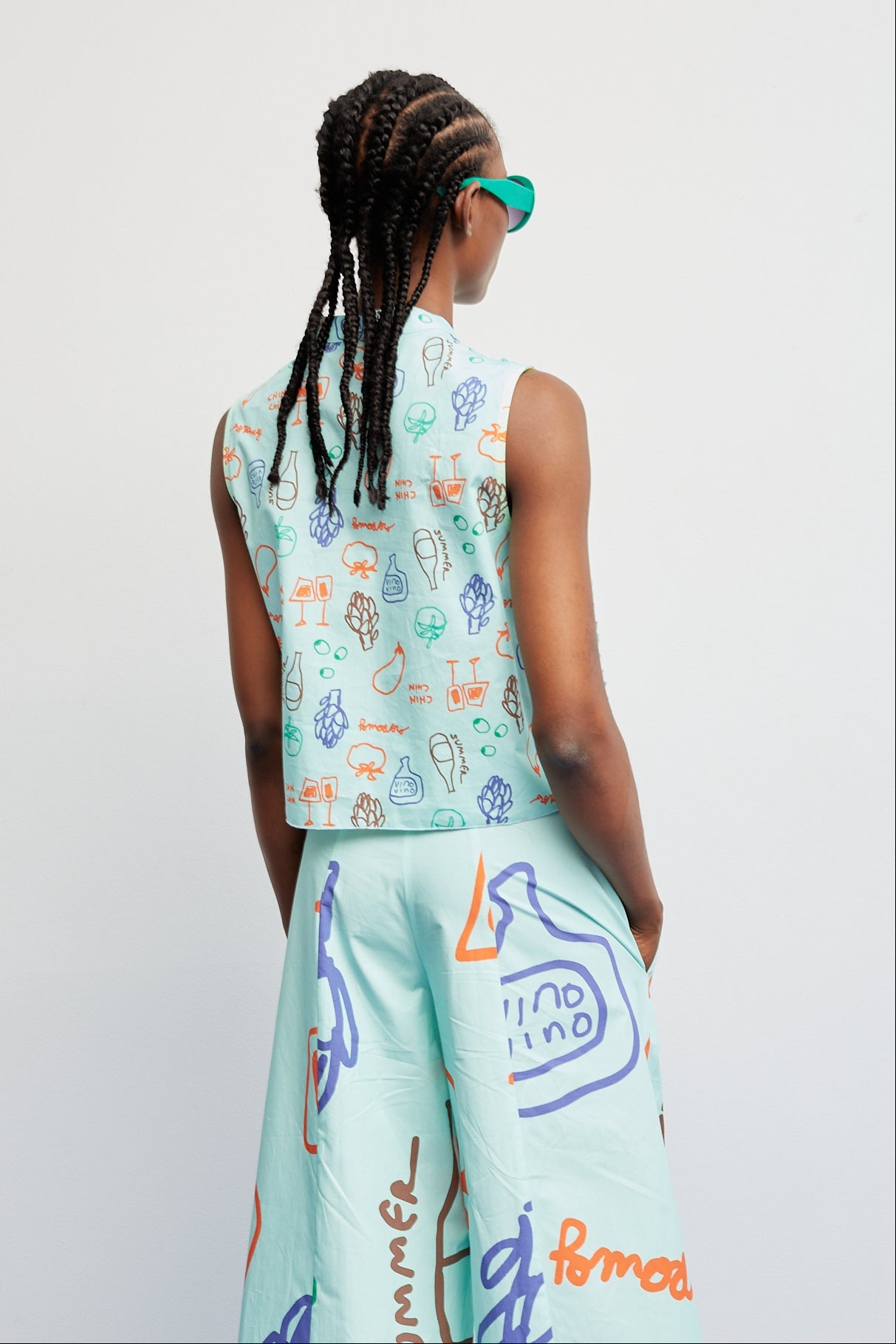 Focaccia Aqua Shirt