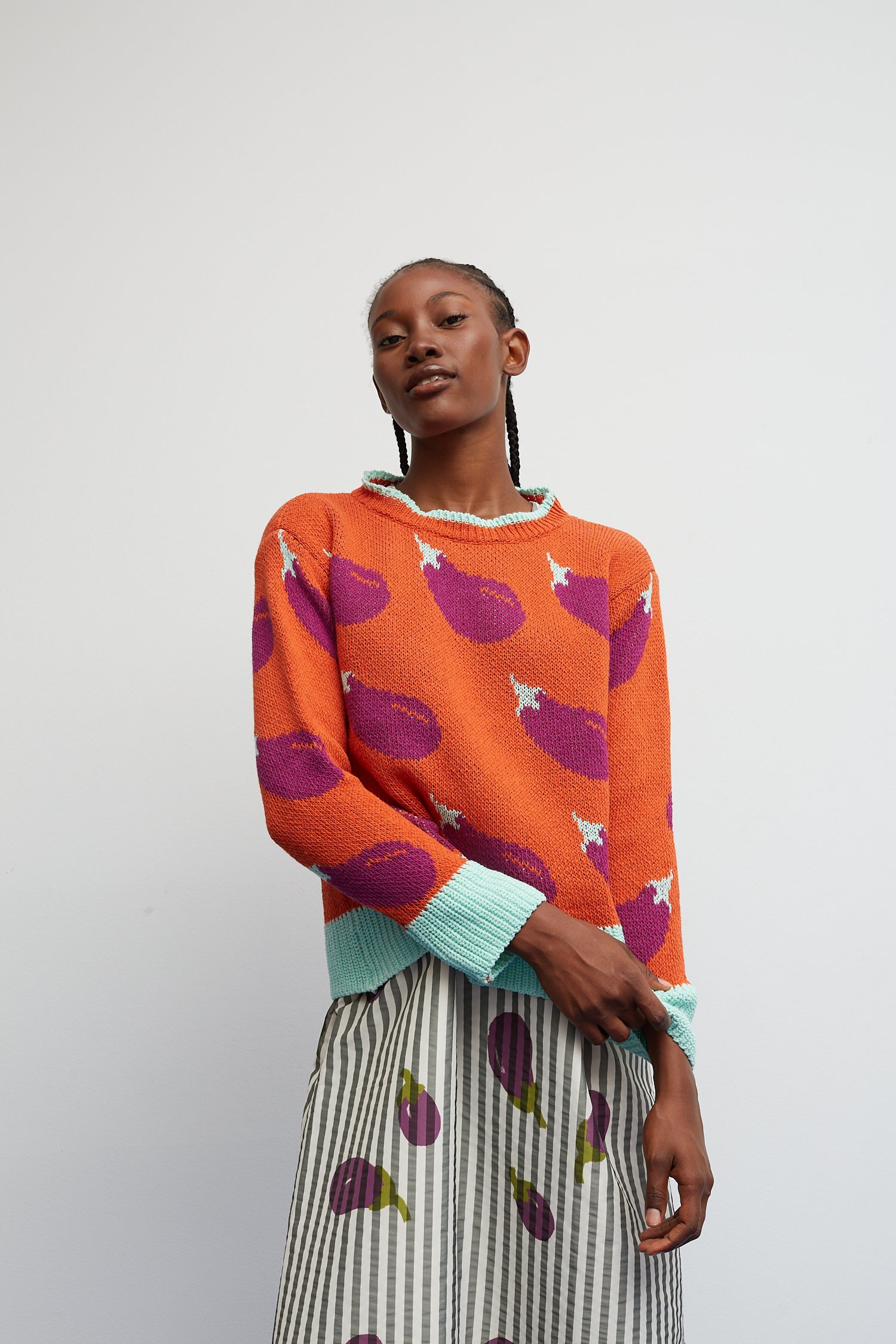 Terracotta melanjane Sweater