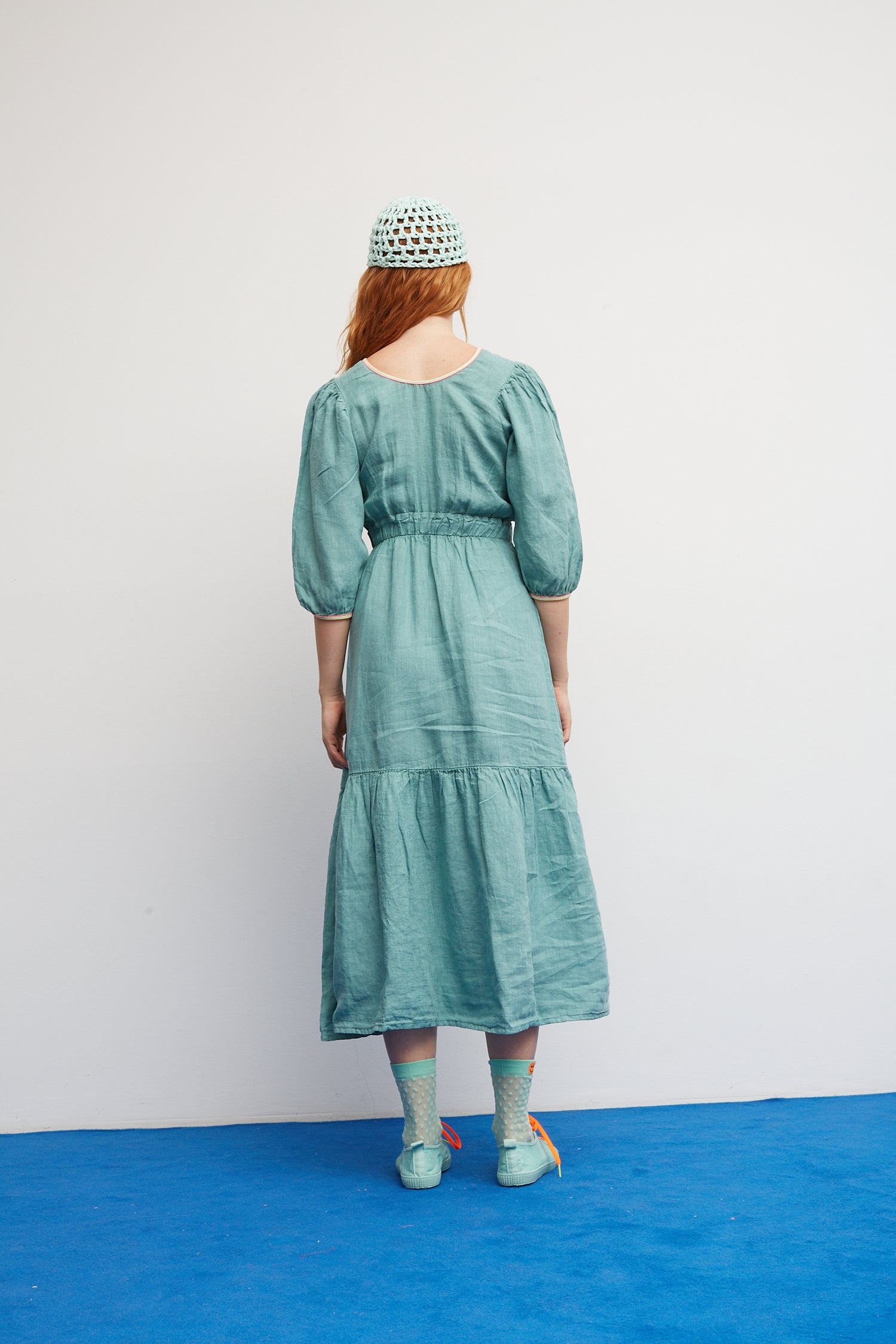 Grünes Joy-Kleid