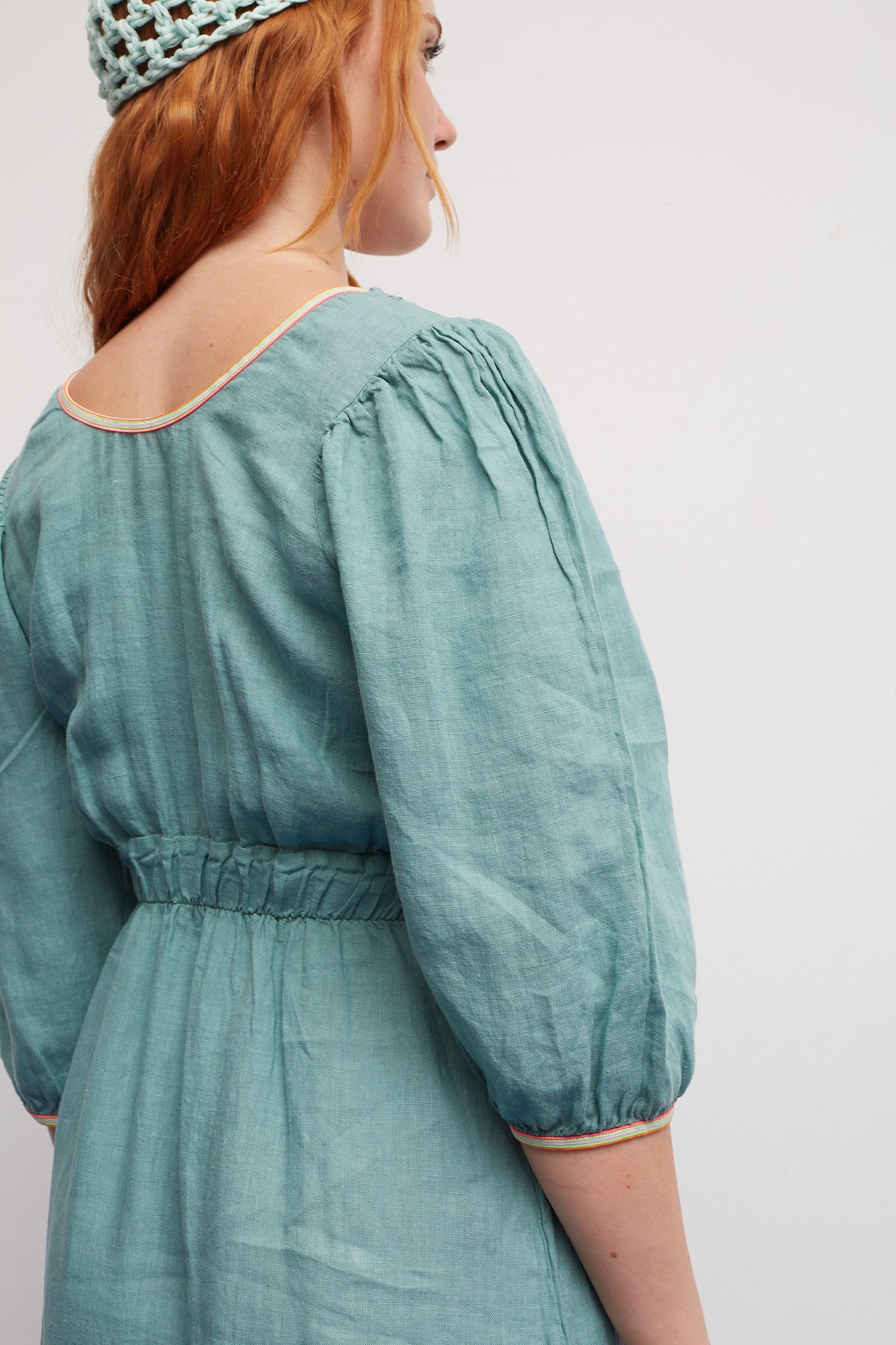 Grünes Joy-Kleid