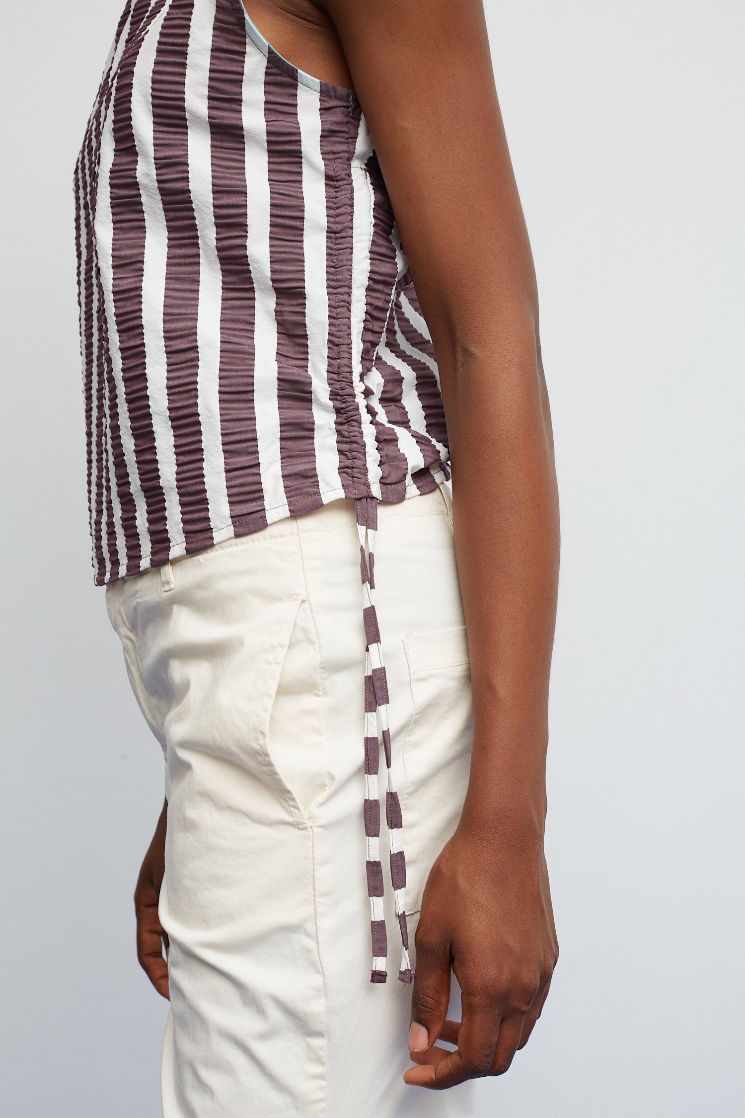 Travel Top Aubergine 