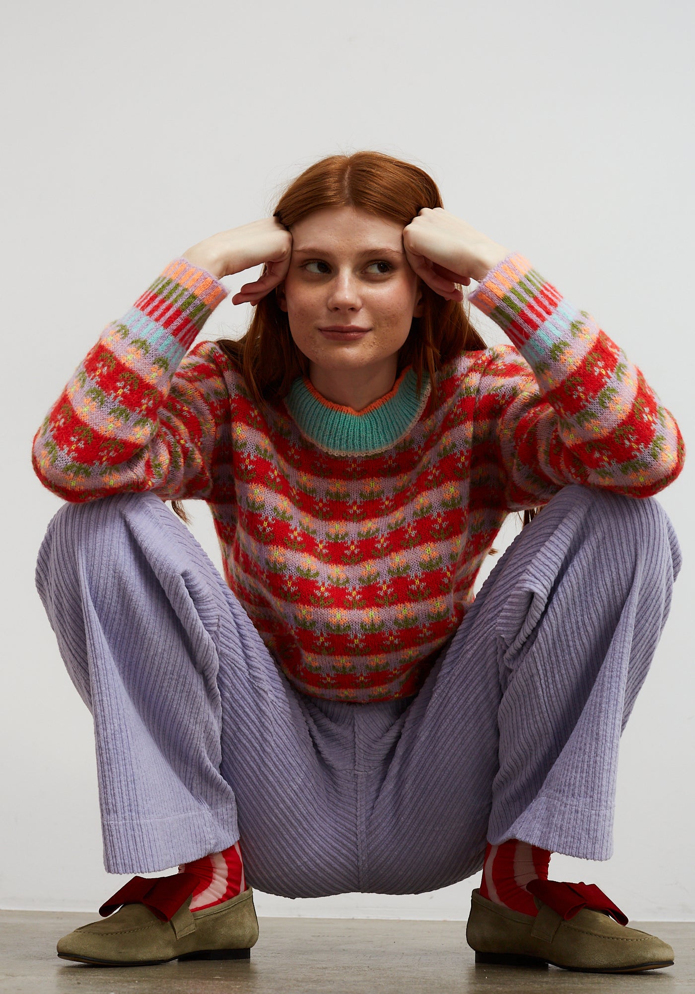 Blossom Pullover Rot