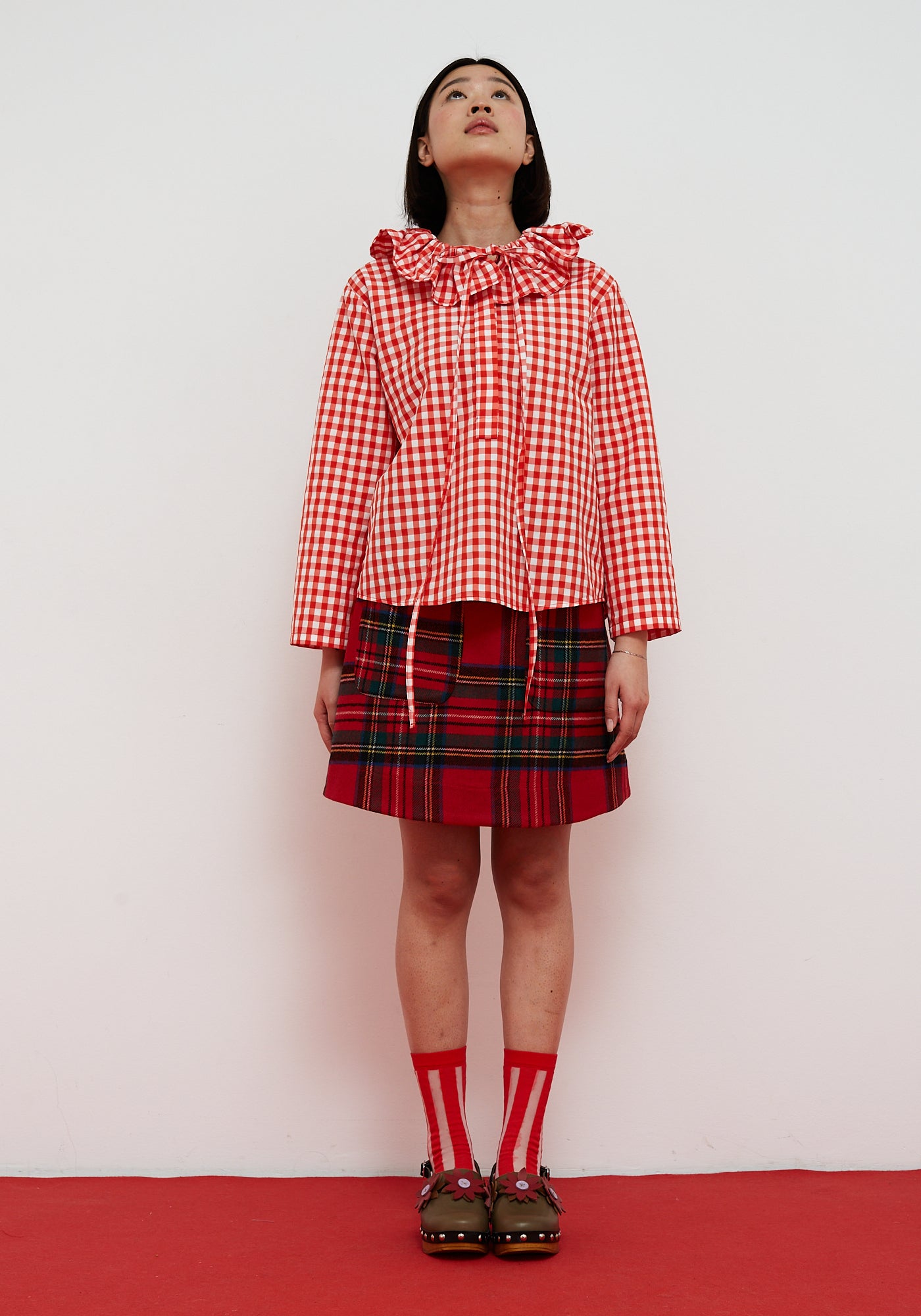 Heidi Red Shirt