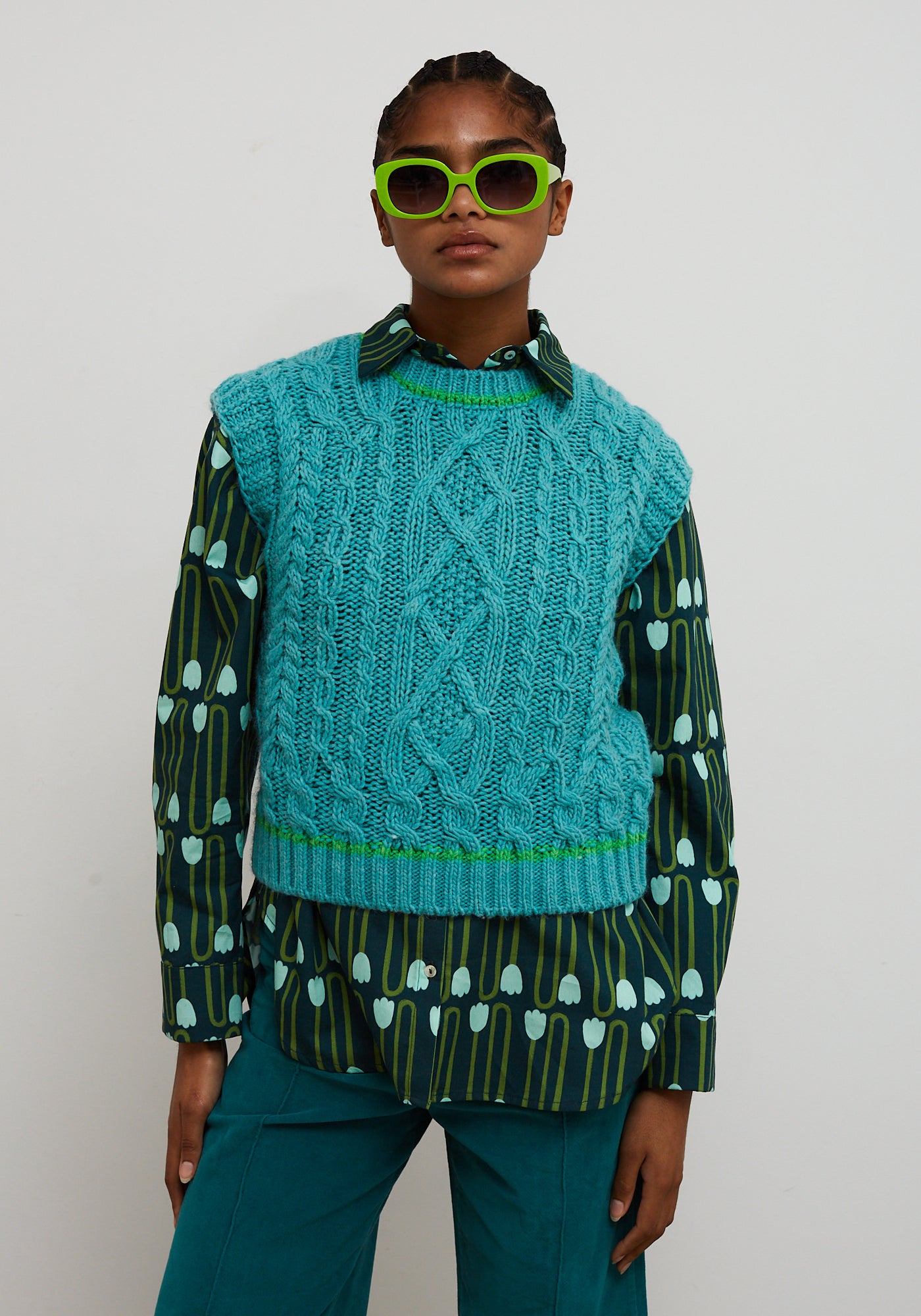 Gilet Nest Turquoise