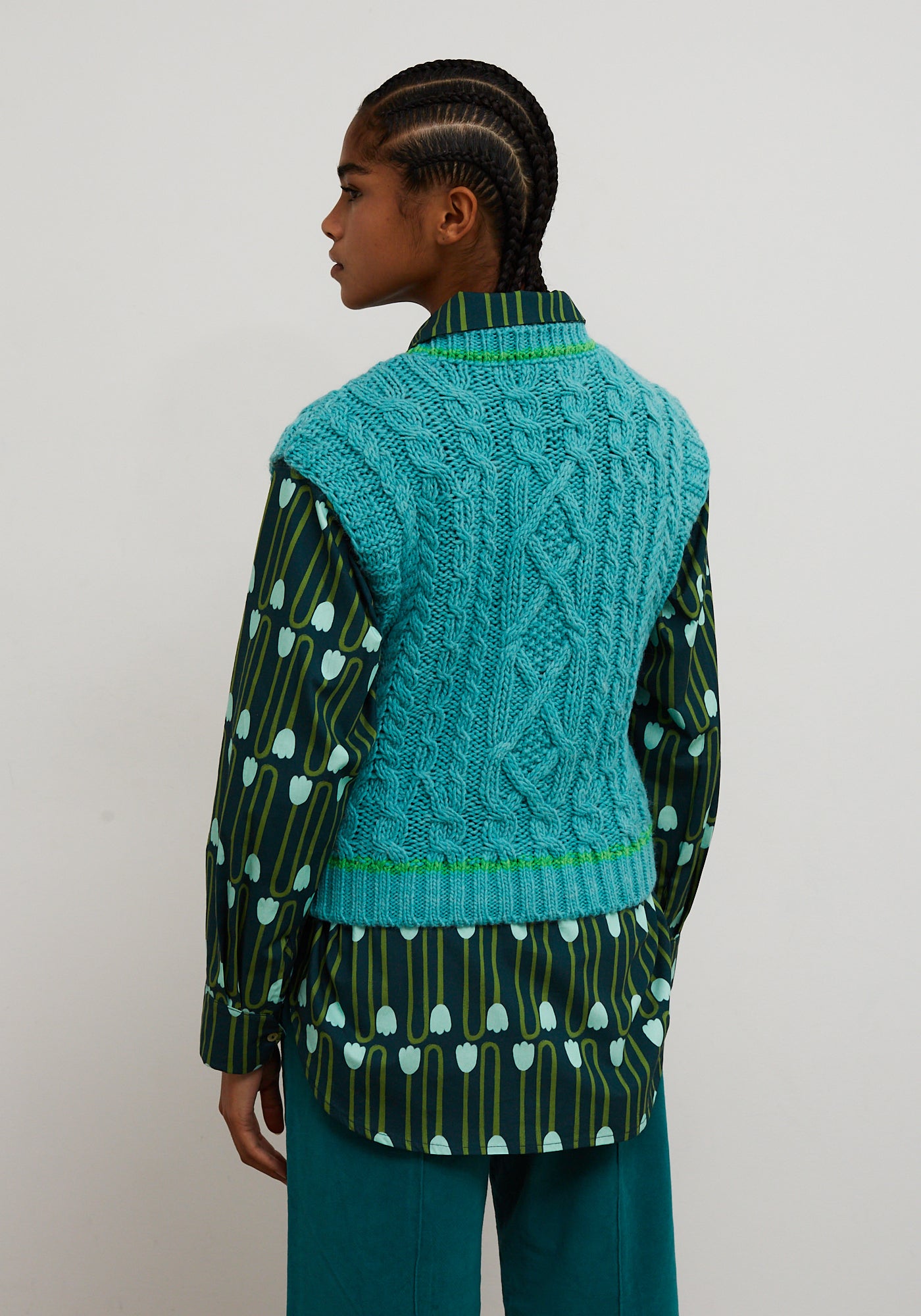 Nest Turquoise Vest