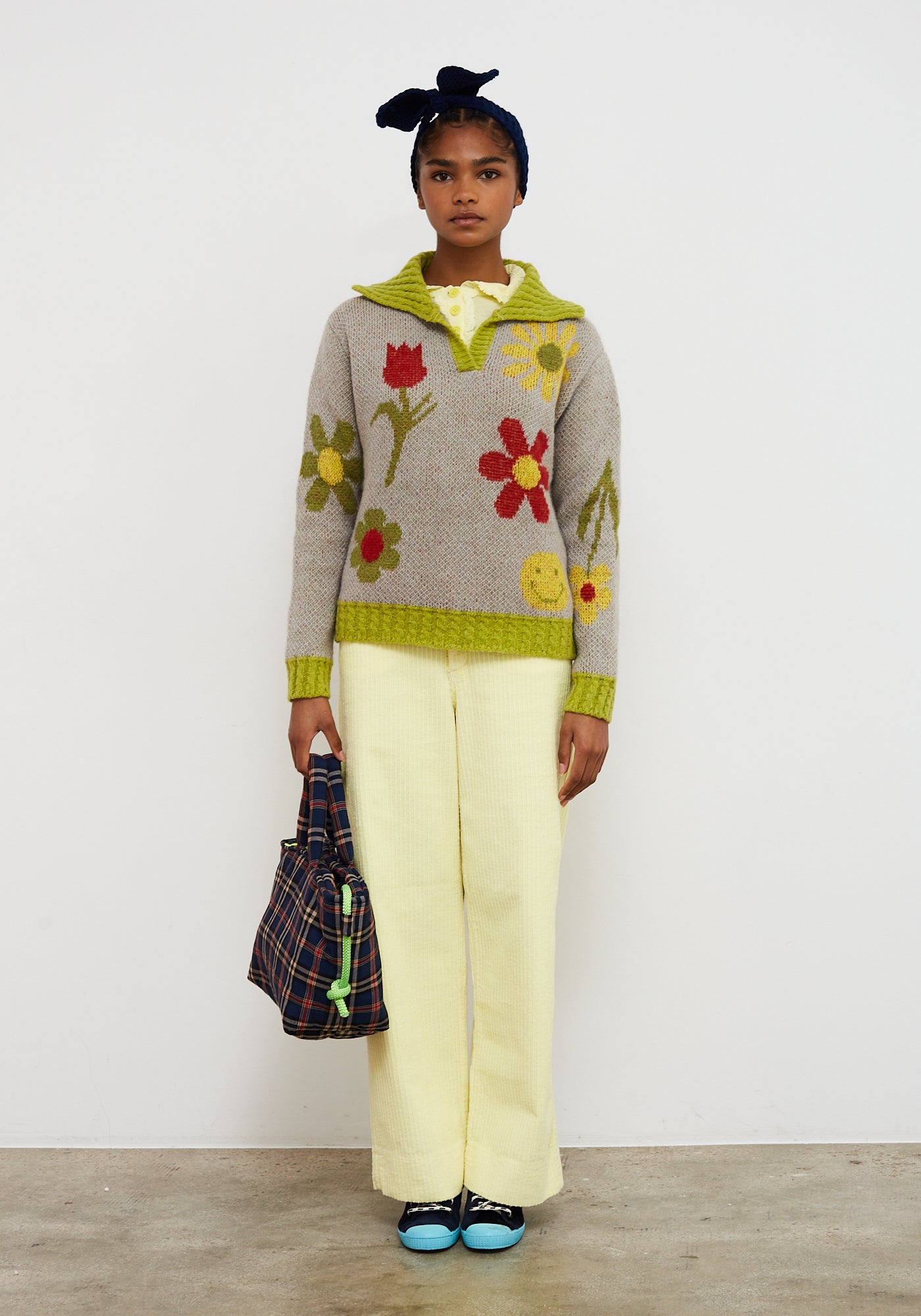 Jersey Daisy Grau