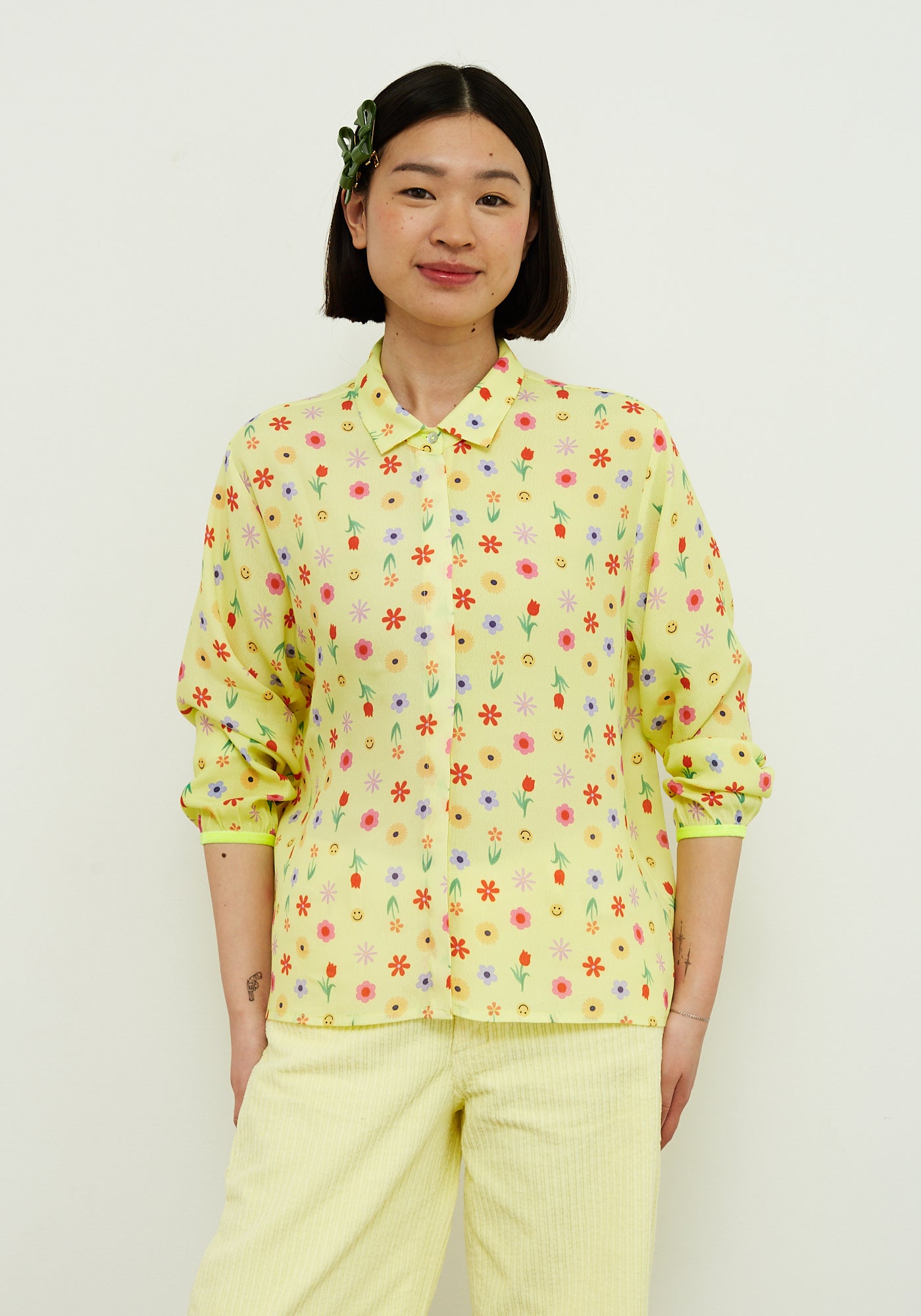 Chemise Copos Jaune