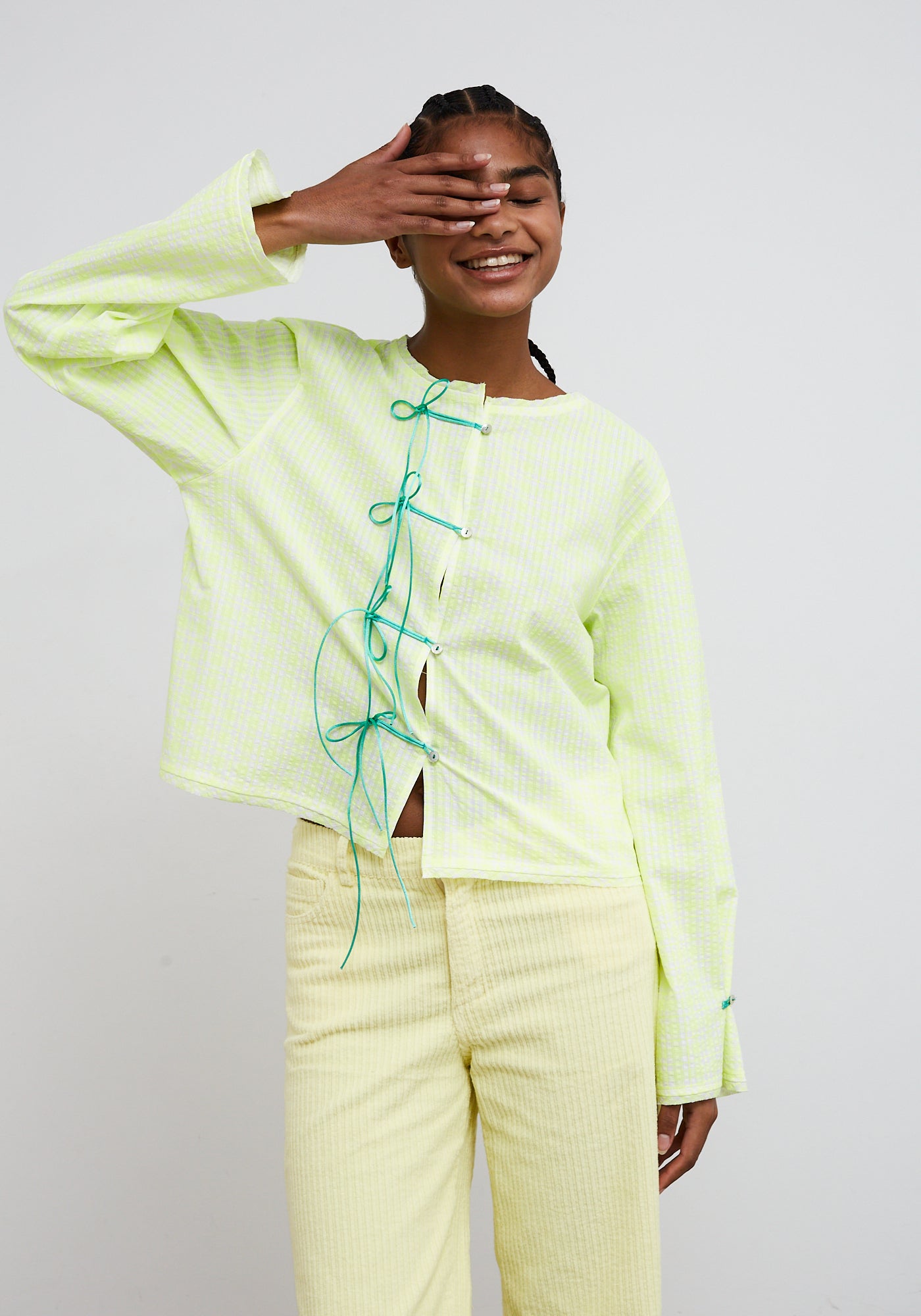 Chemise Fusion Jaune