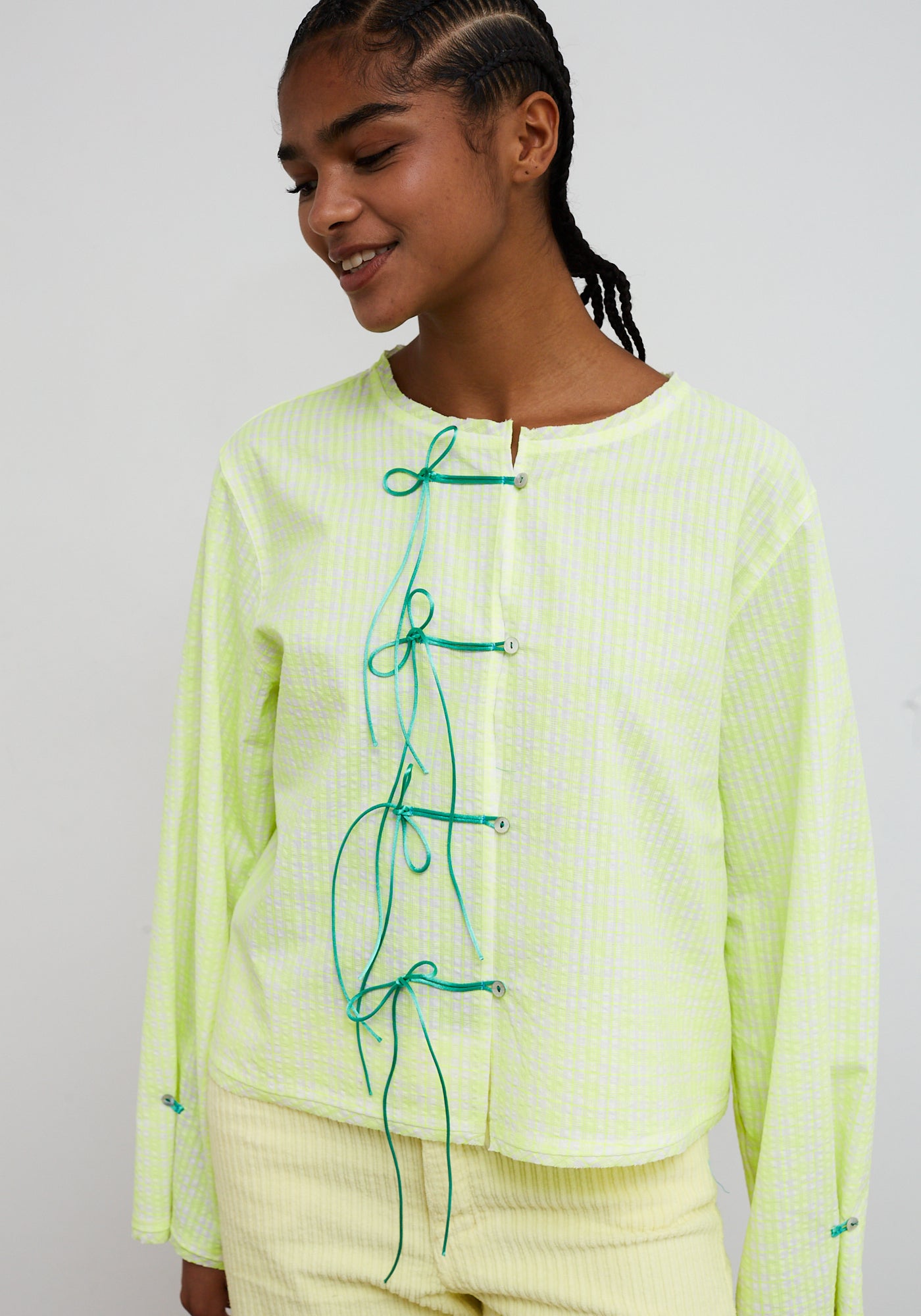 Chemise Fusion Jaune