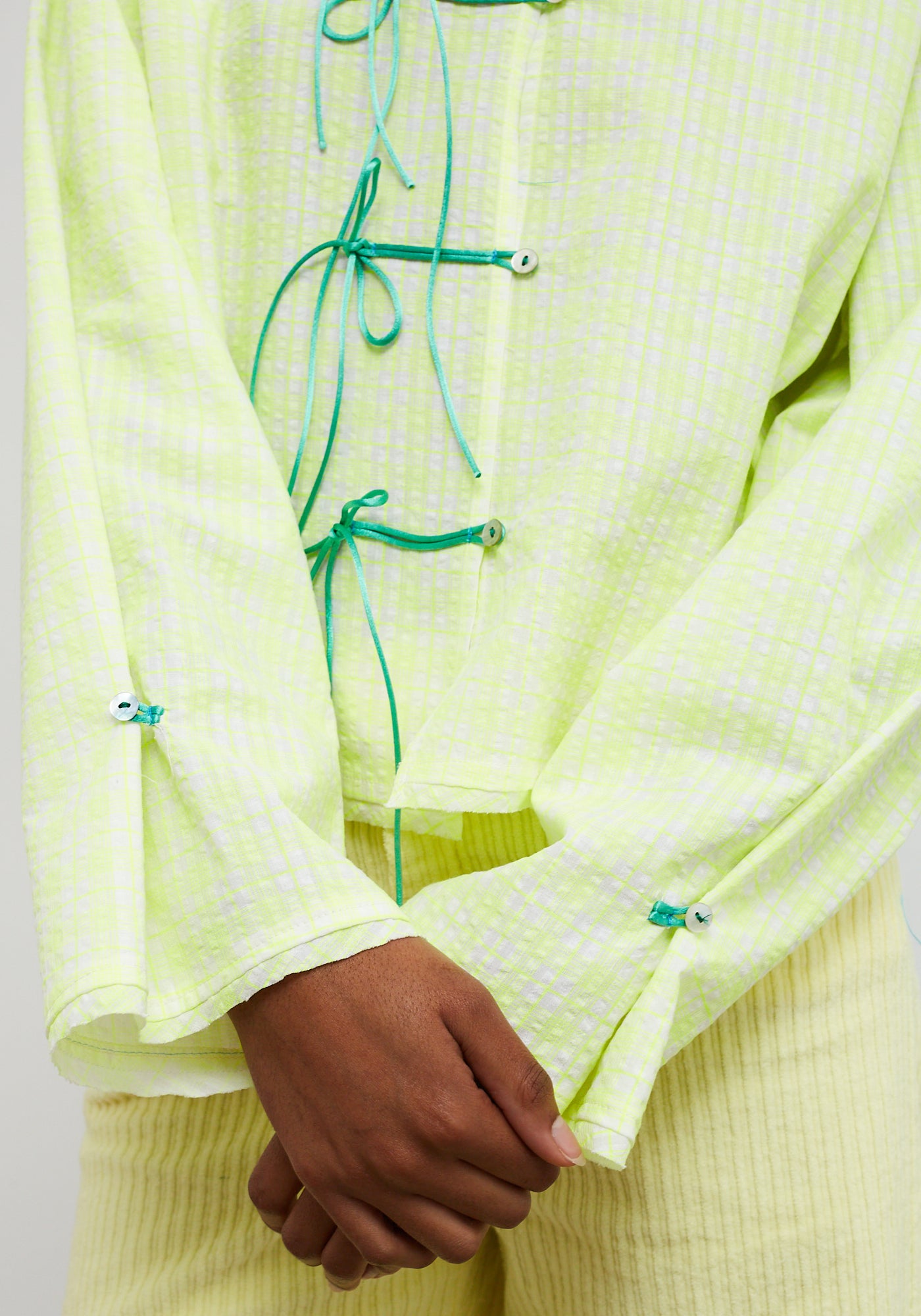Chemise Fusion Jaune