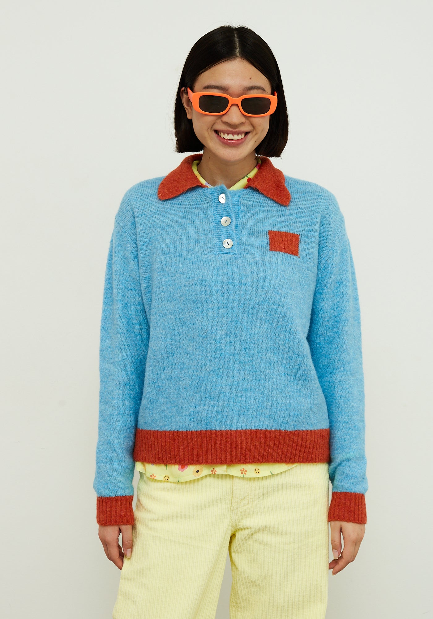 Jersey Poppy Bleu