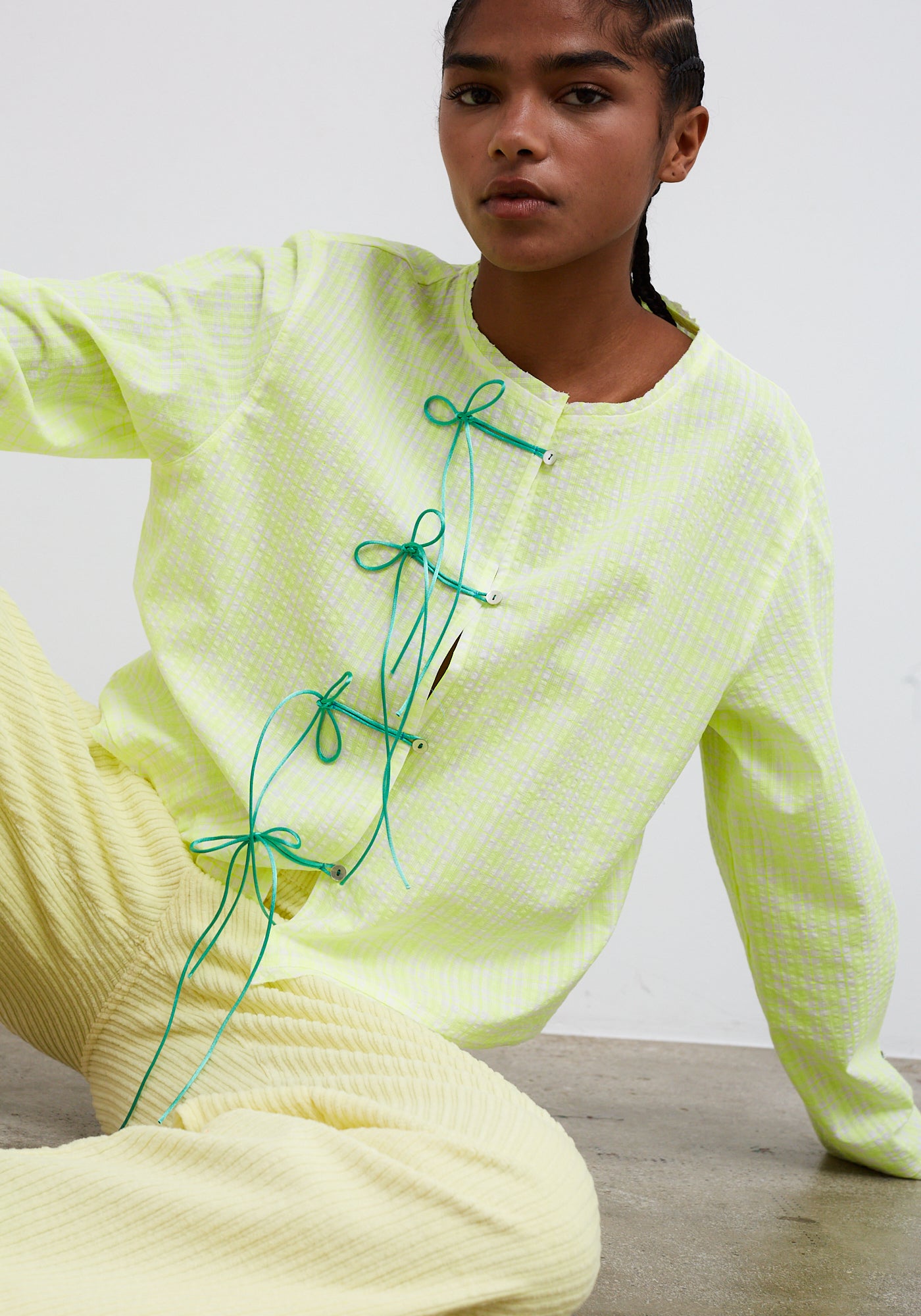 Chemise Fusion Jaune
