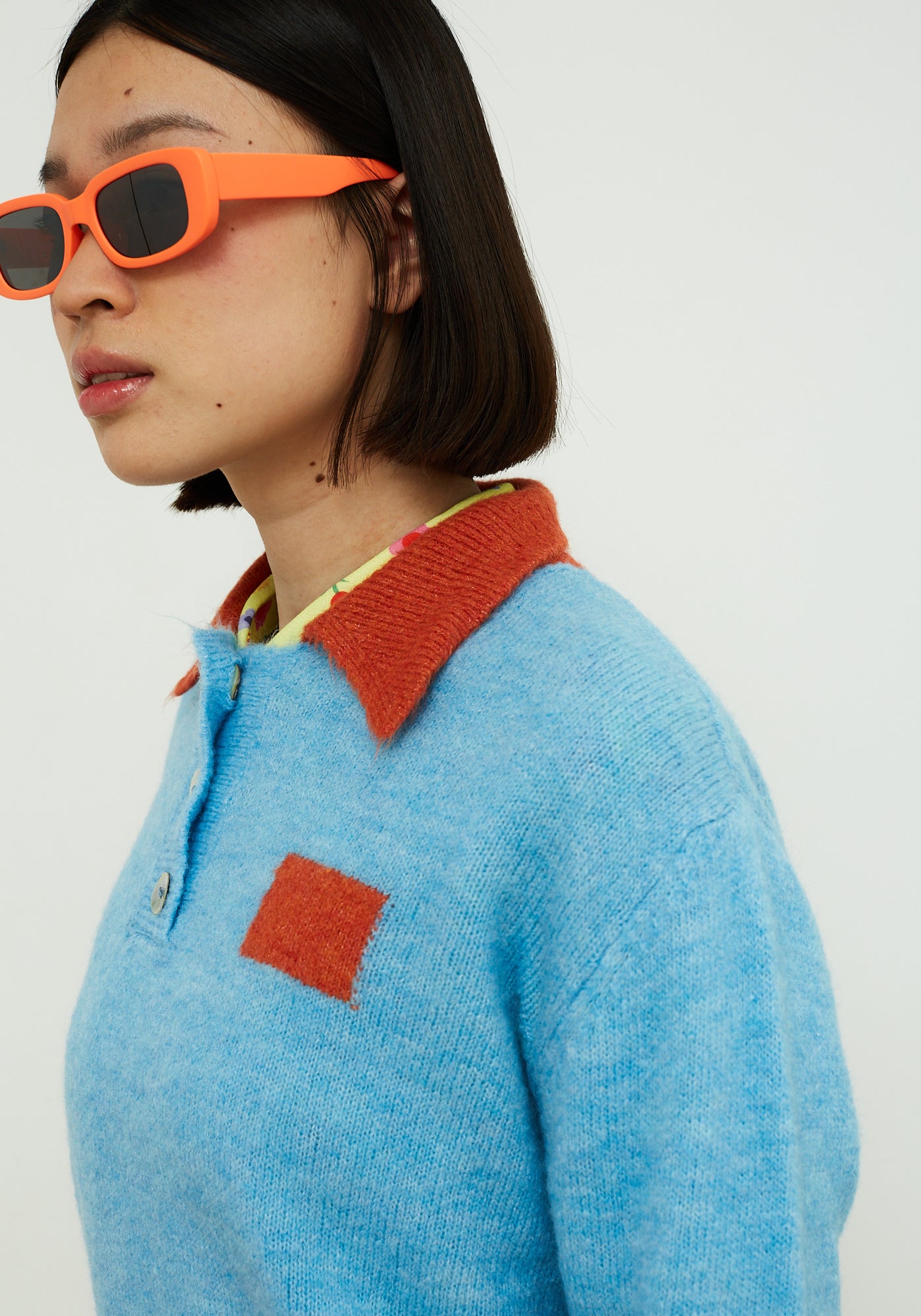 Jersey Poppy Bleu