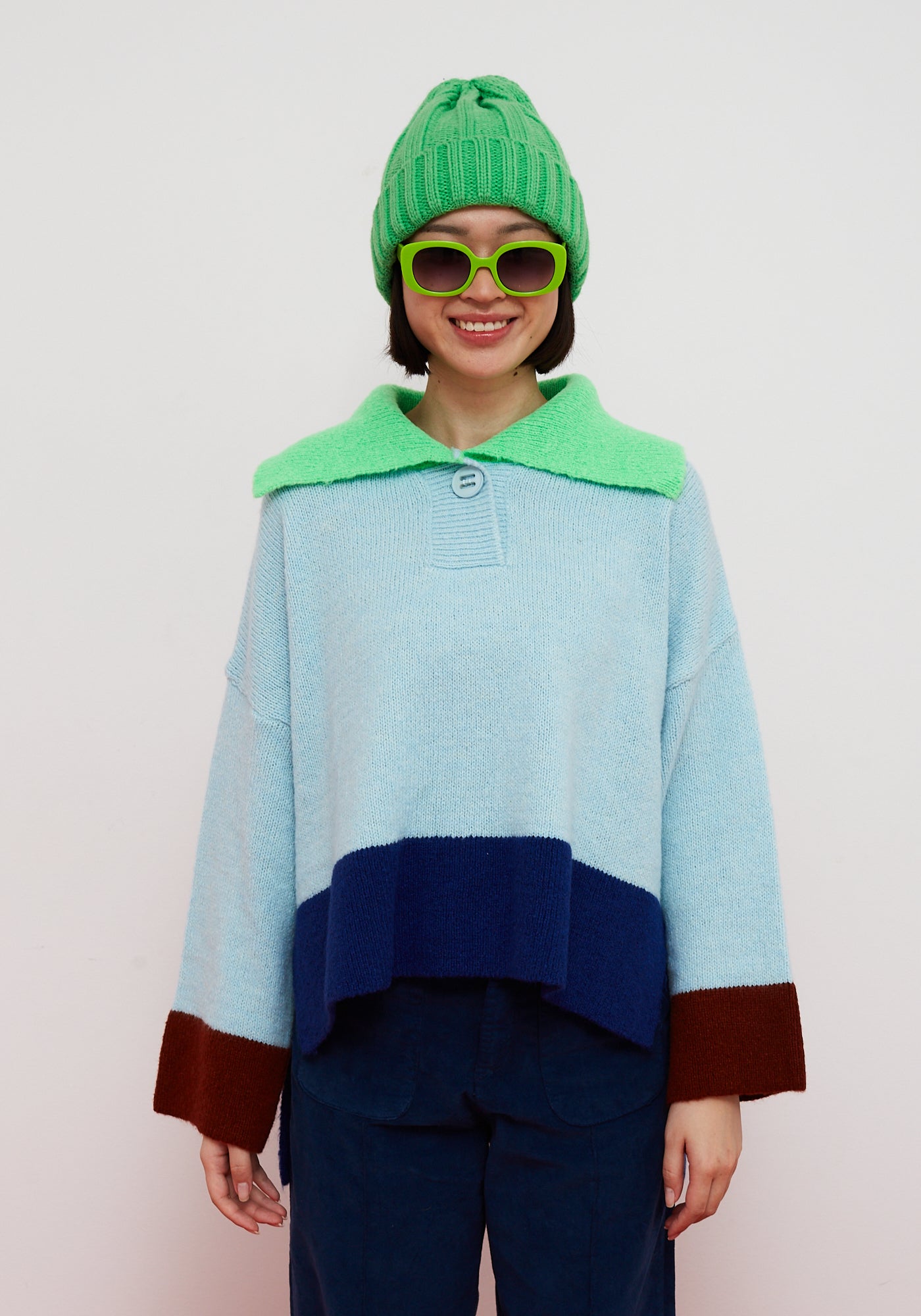 Jersey Sail Blau