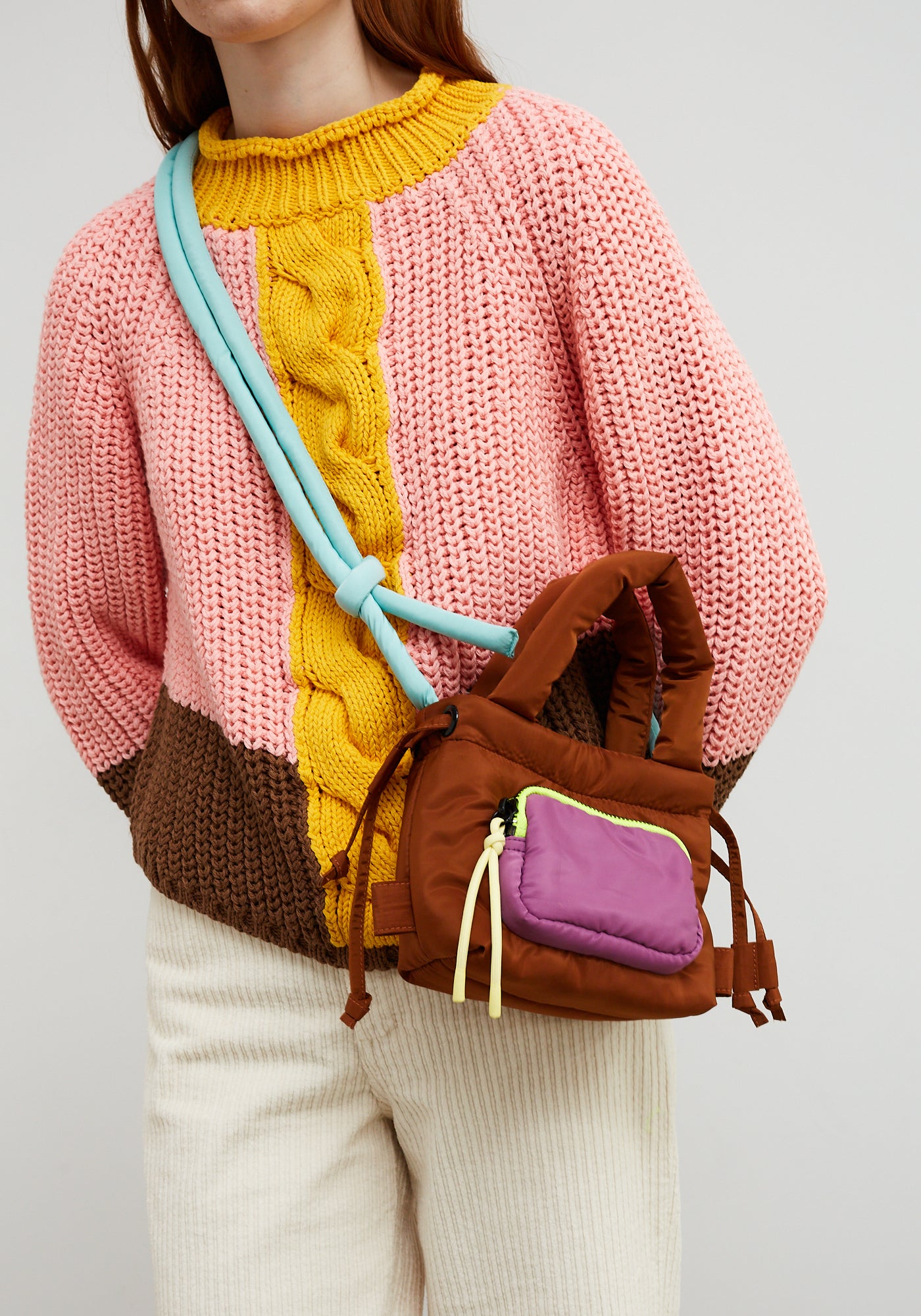 Flip Tasche Braun