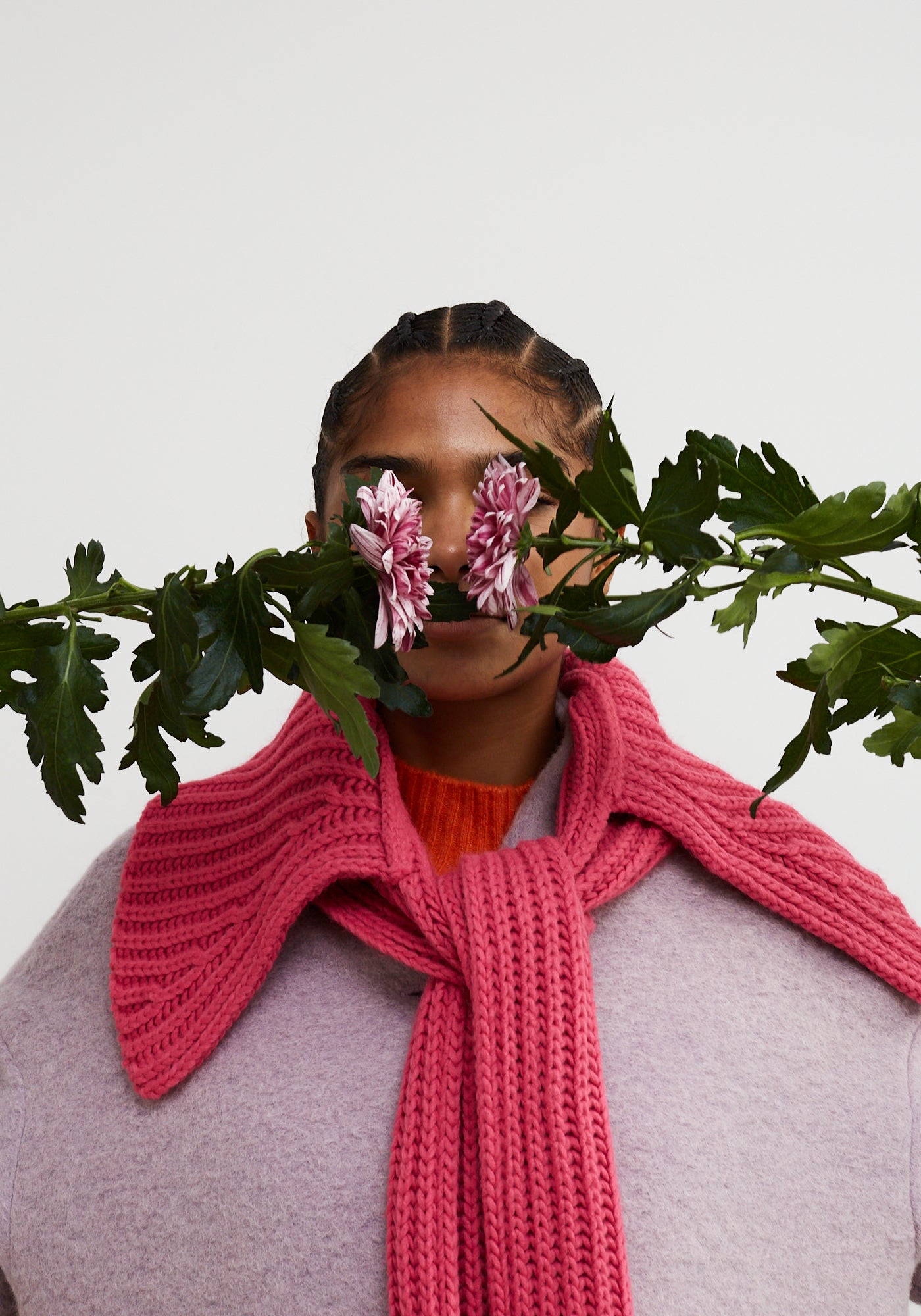 Spark Pink Collar-Scarf