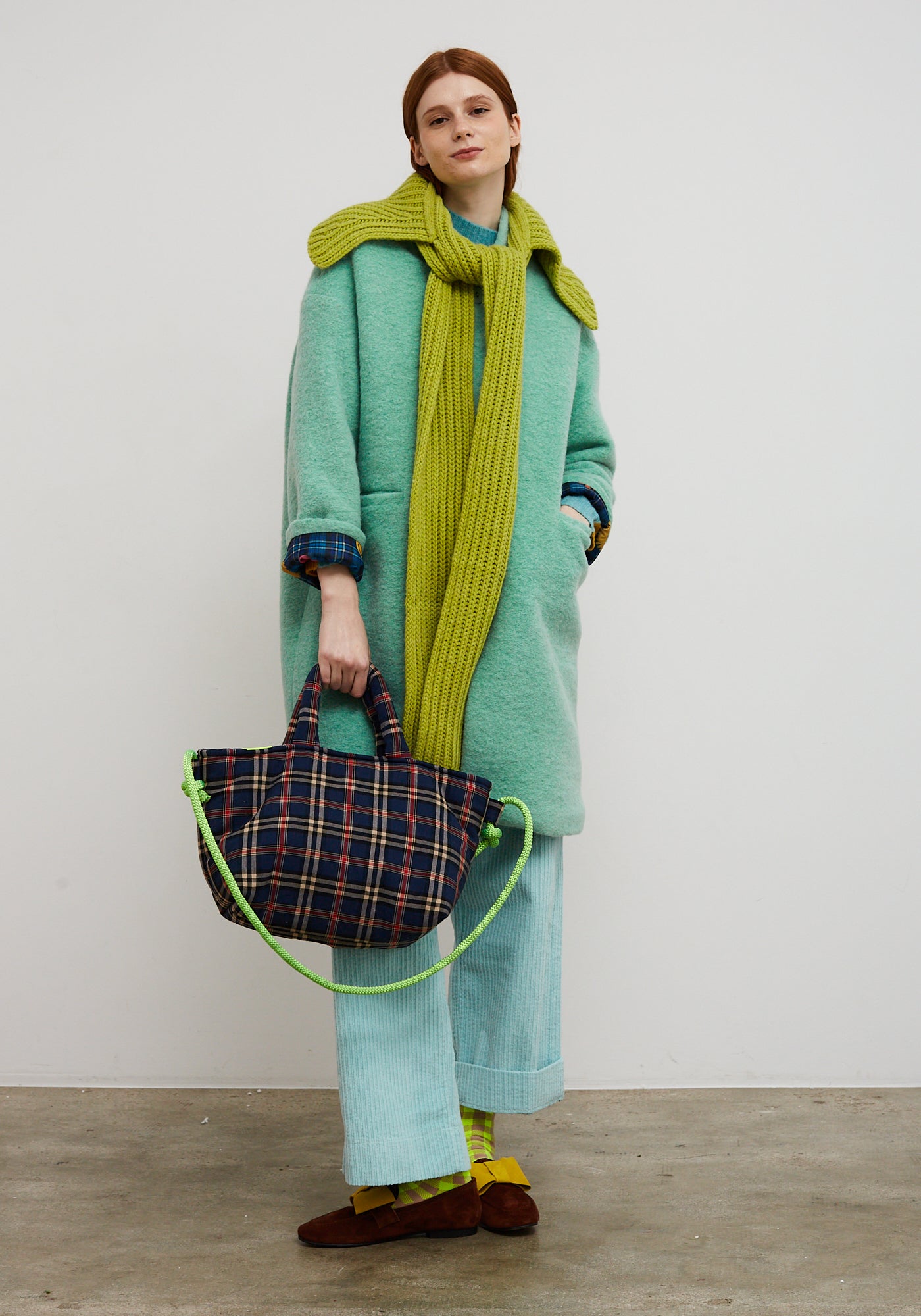 Spark Pistachio Collar-Scarf