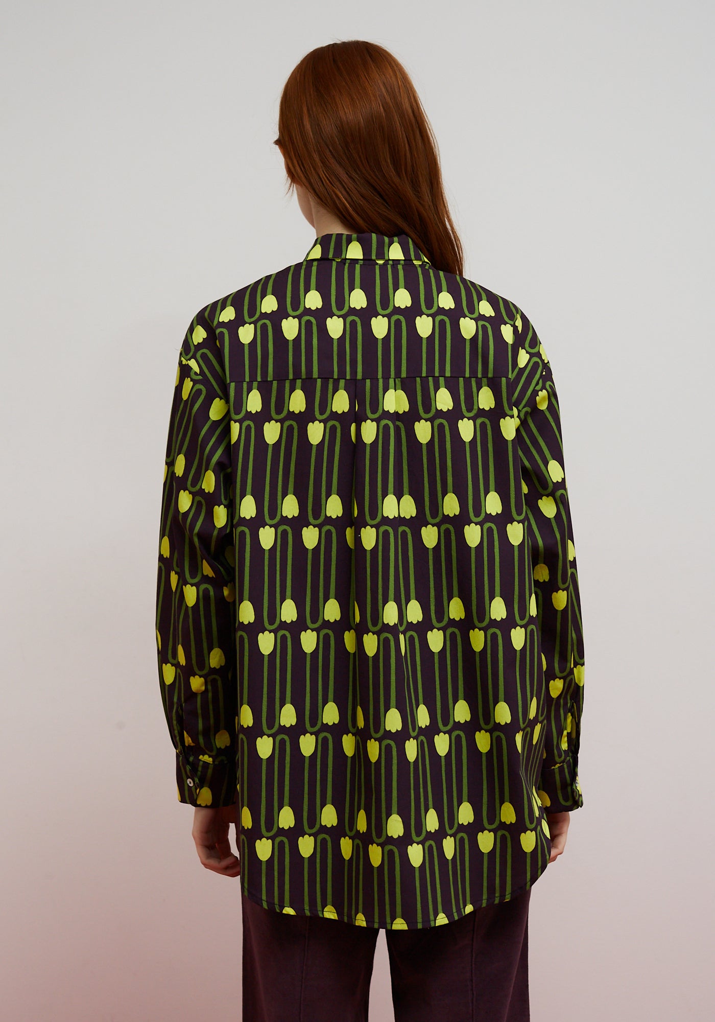 Chemise Boat Aubergine