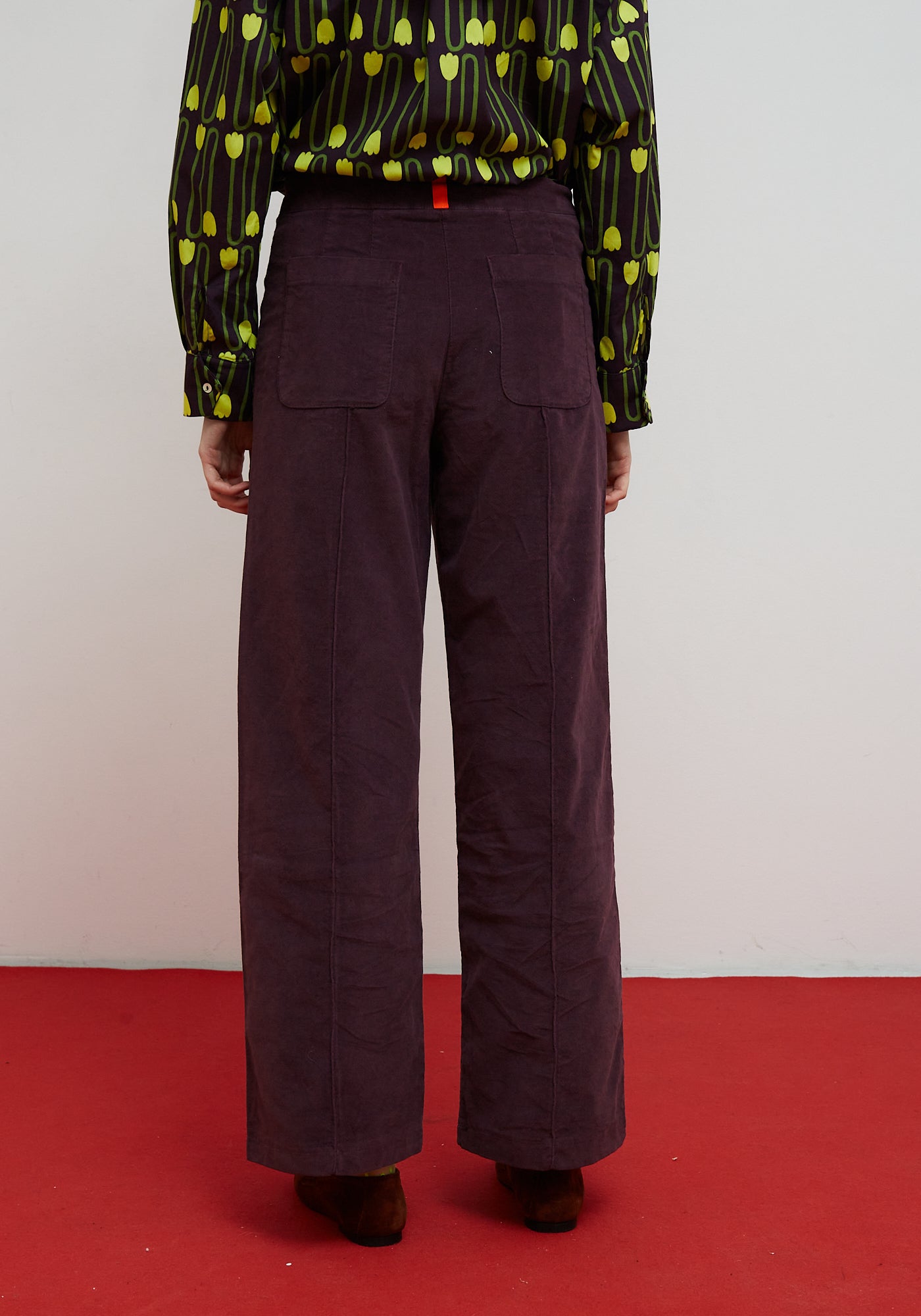 Destiny Eggplant-colored Pants