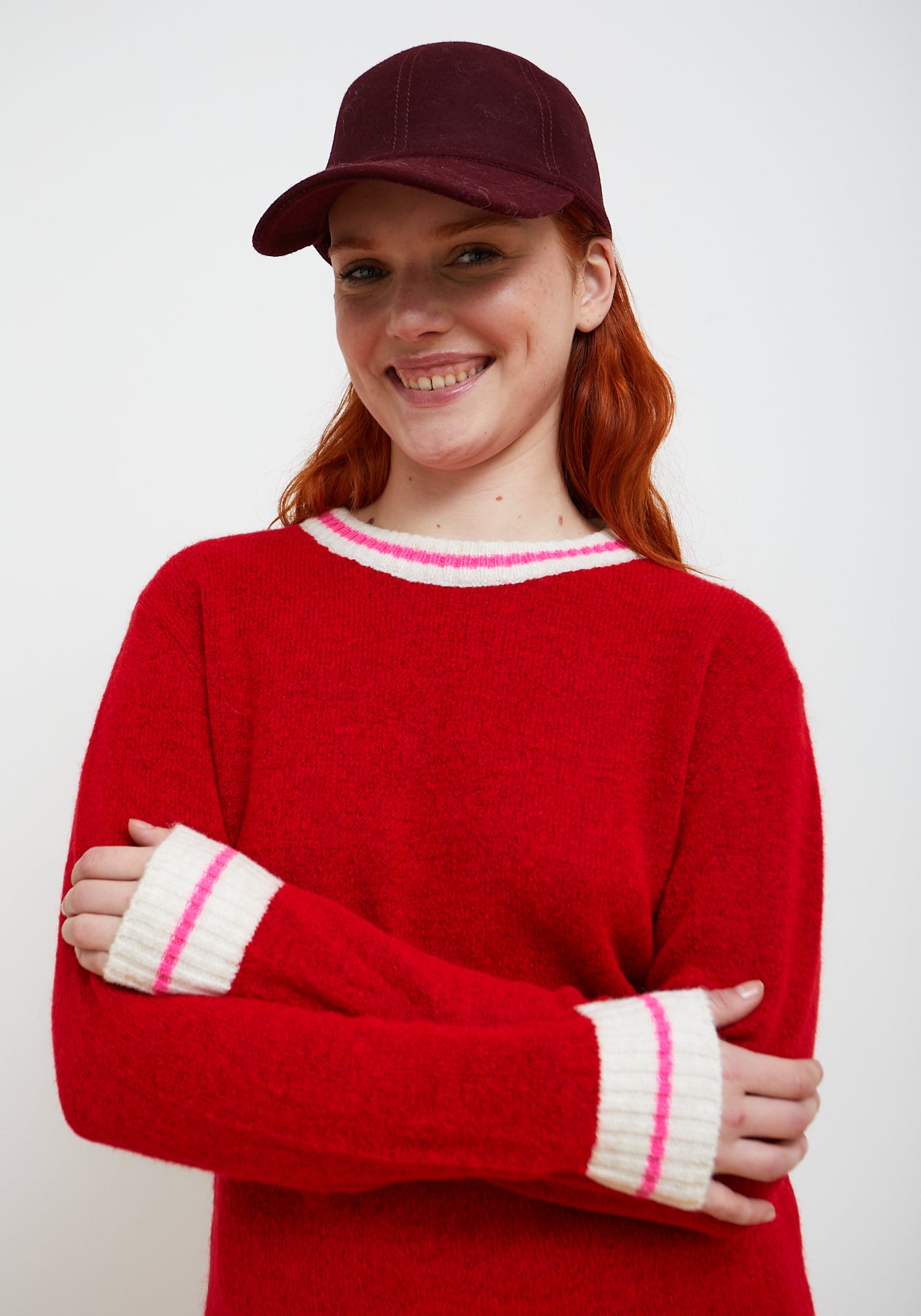 Berry Pullover Rot