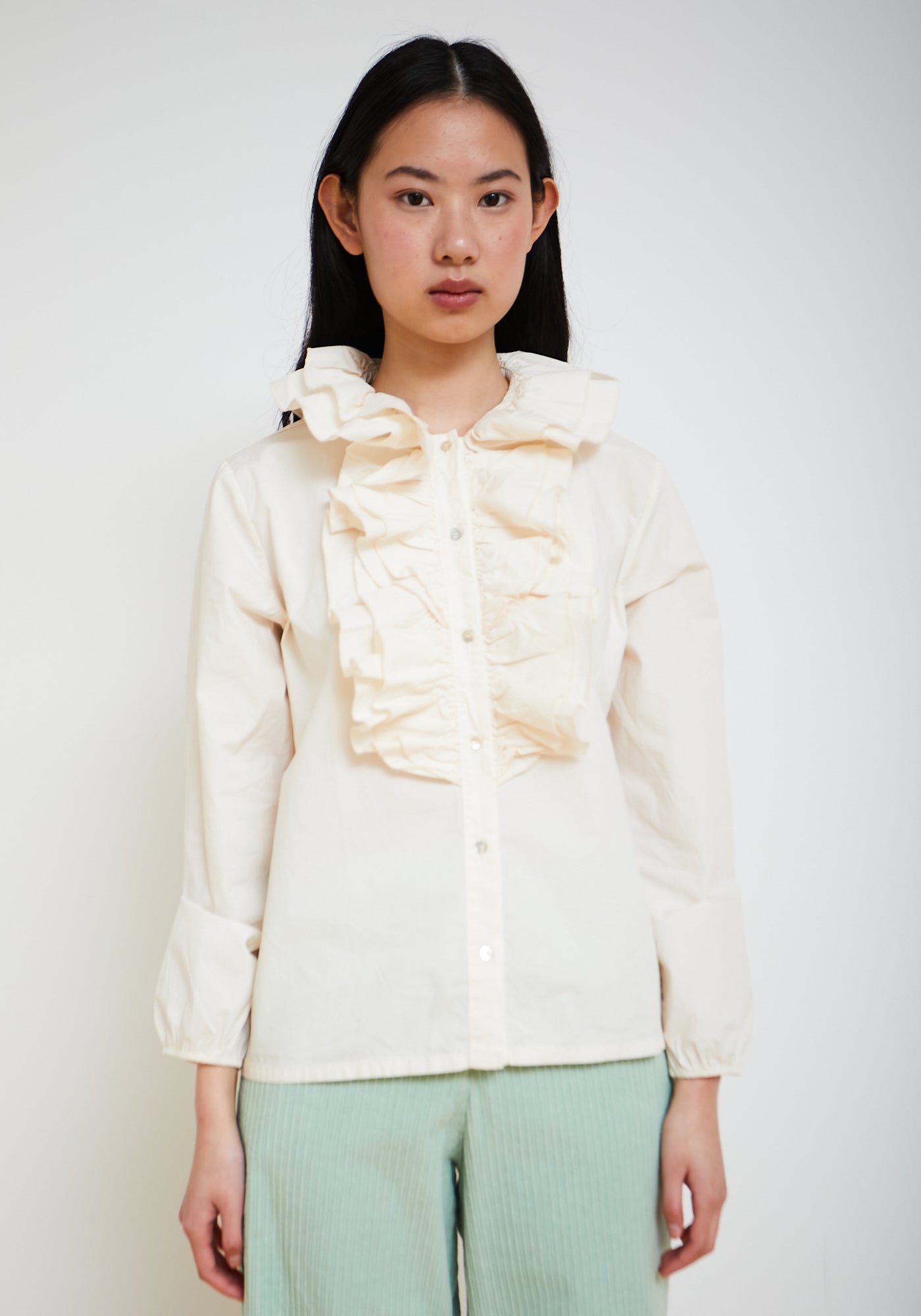 Bluse Brisa Naturweiß