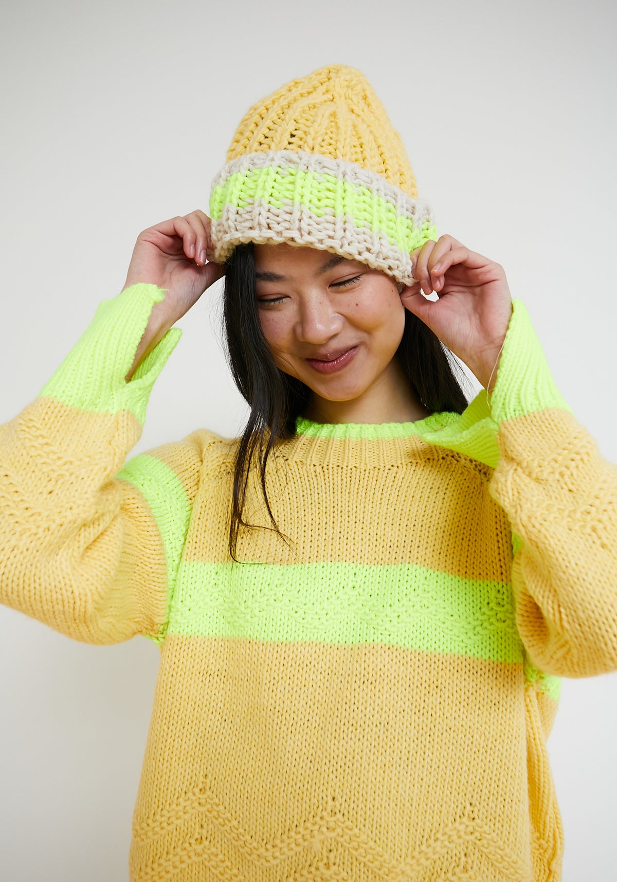 Caramelo Pullover Gelb
