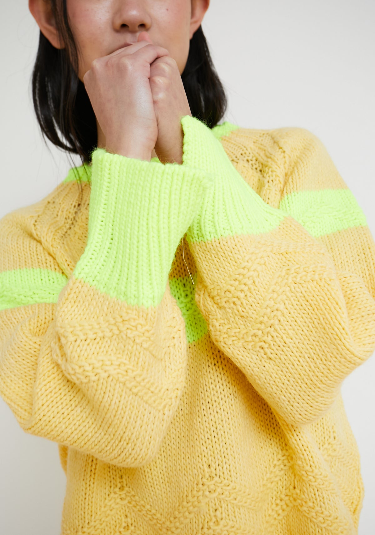 Caramelo Pullover Gelb