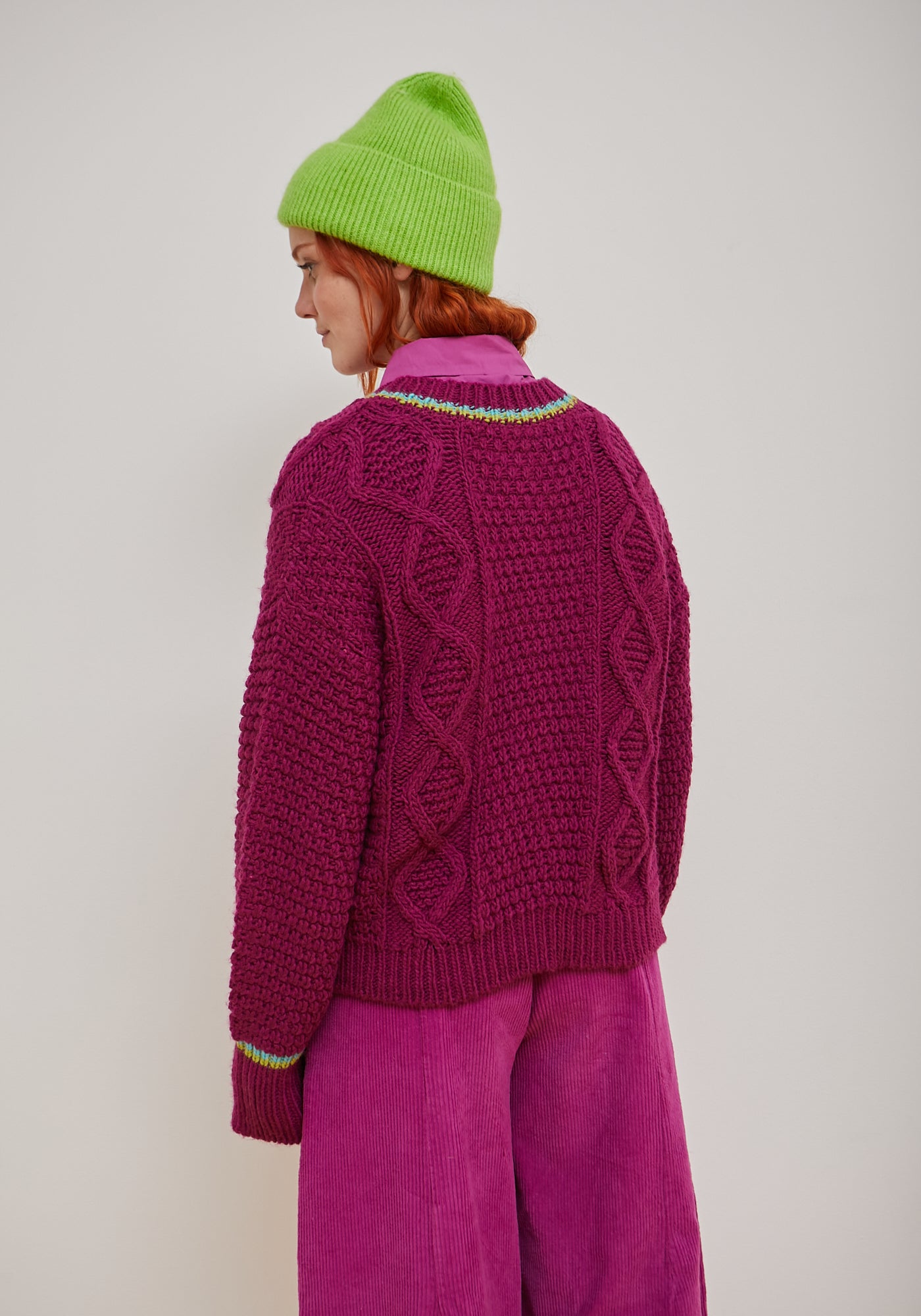  Raspberry Dado Pants