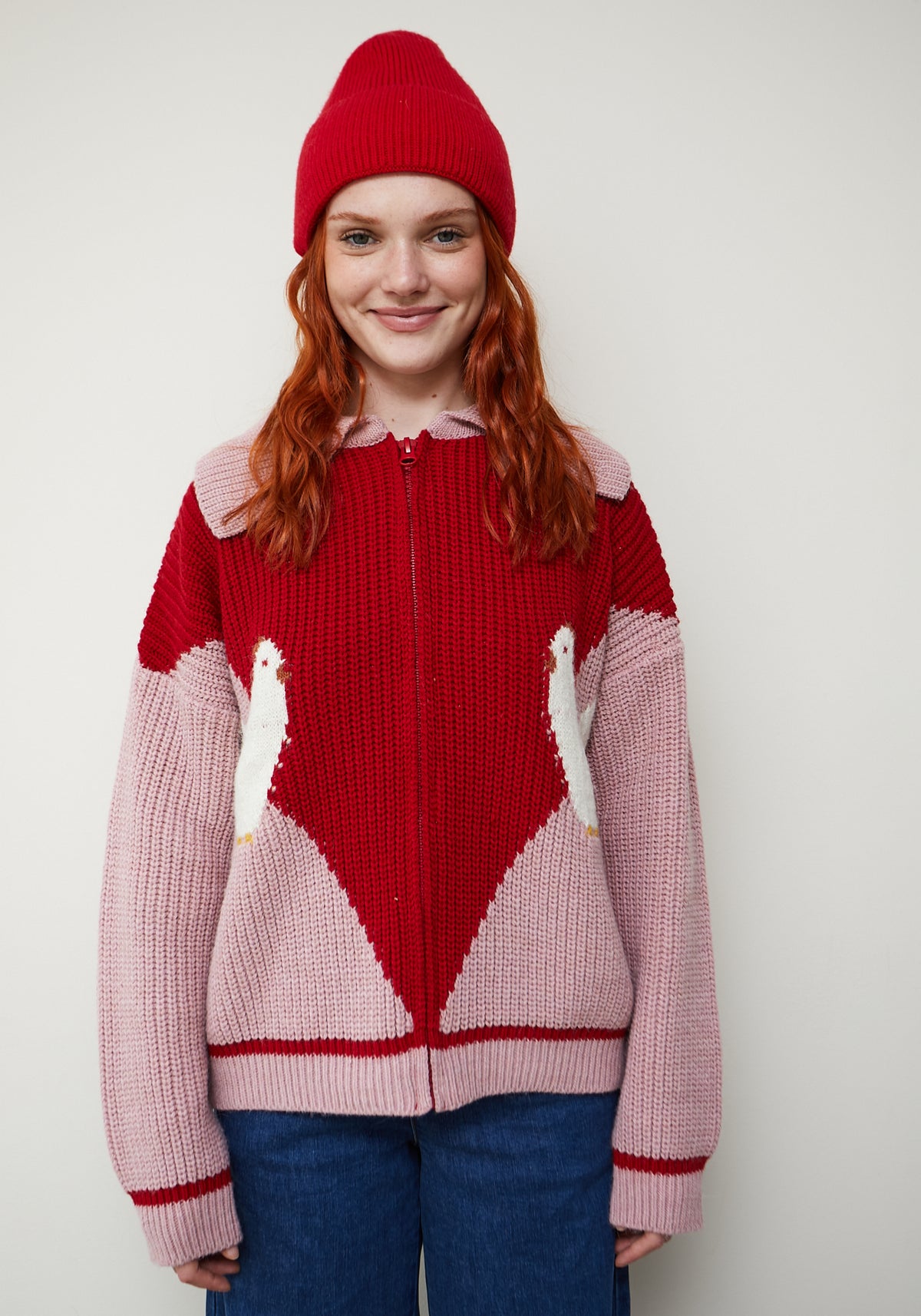 Farm Pullover Rosa