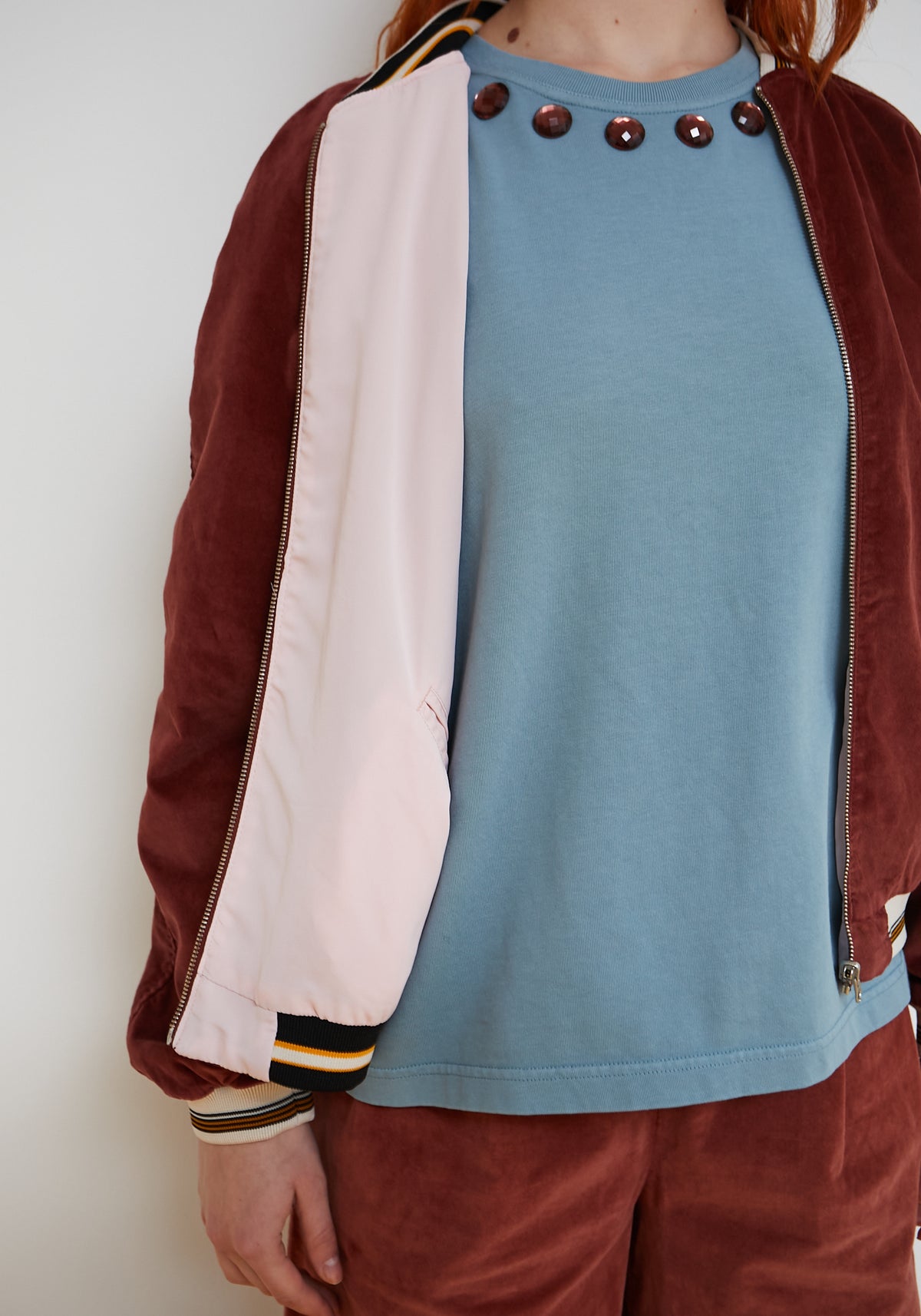 Jacke Ludo Terrakotta