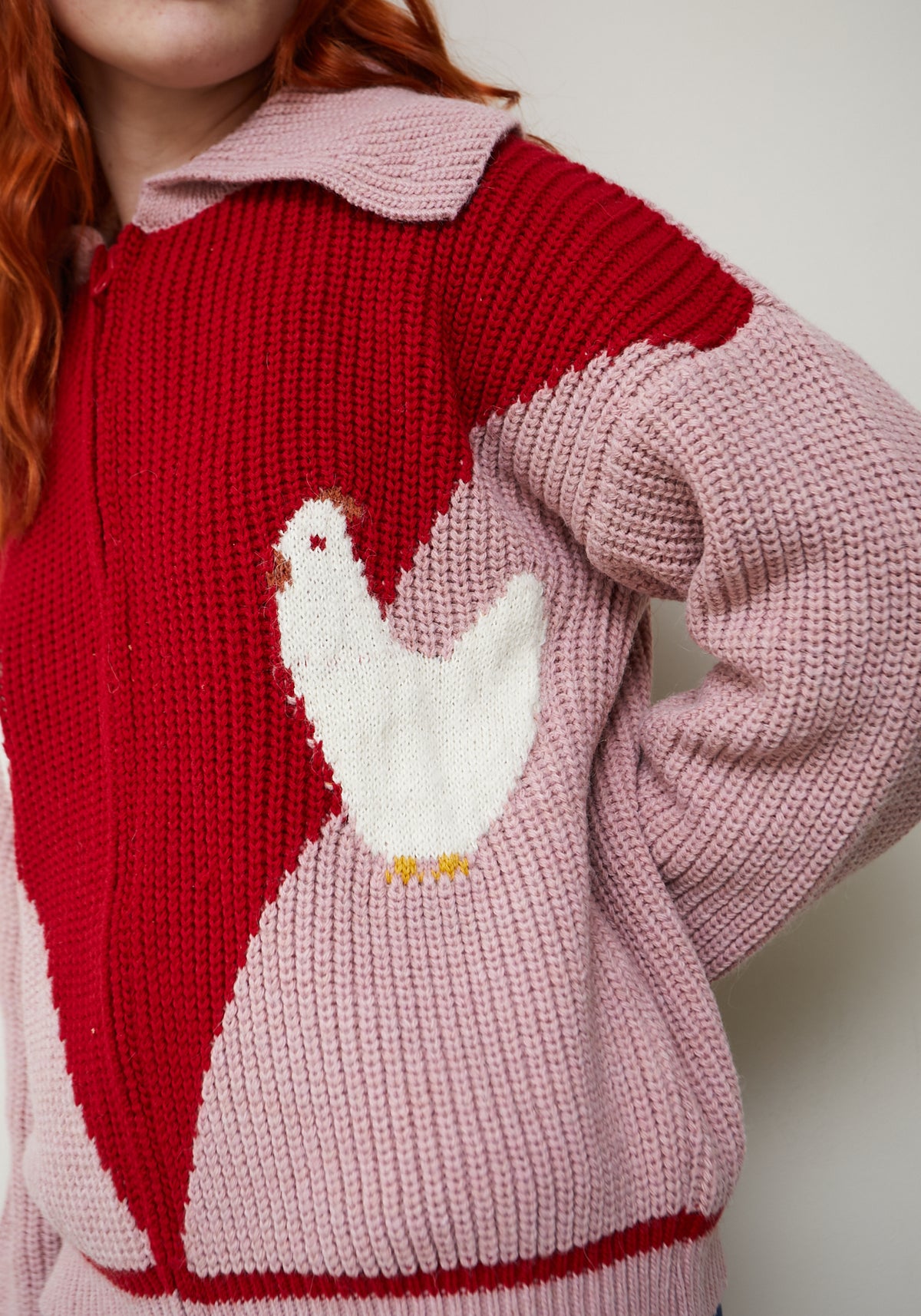 Farm Pullover Rosa