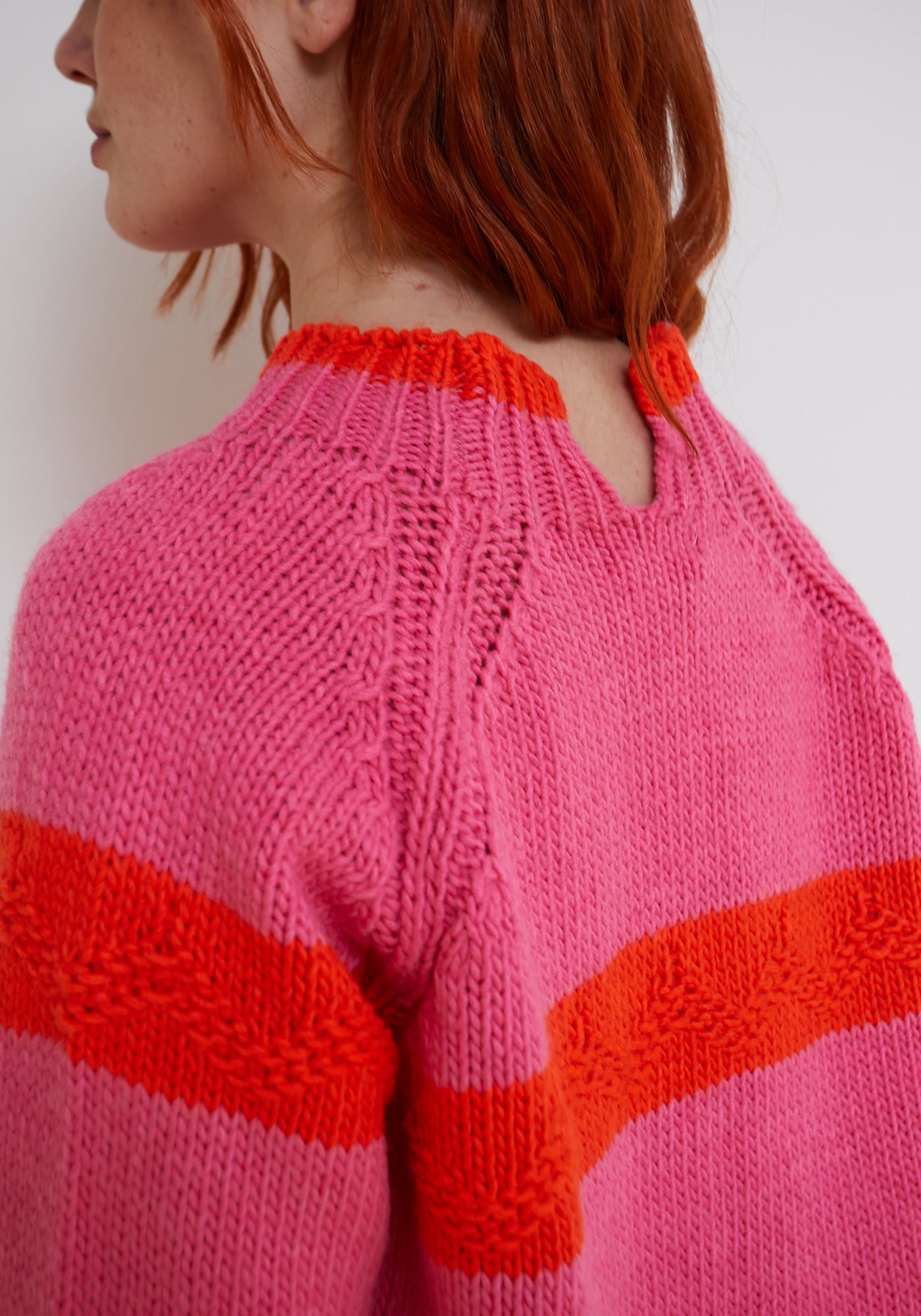 Pink Candy Sweater