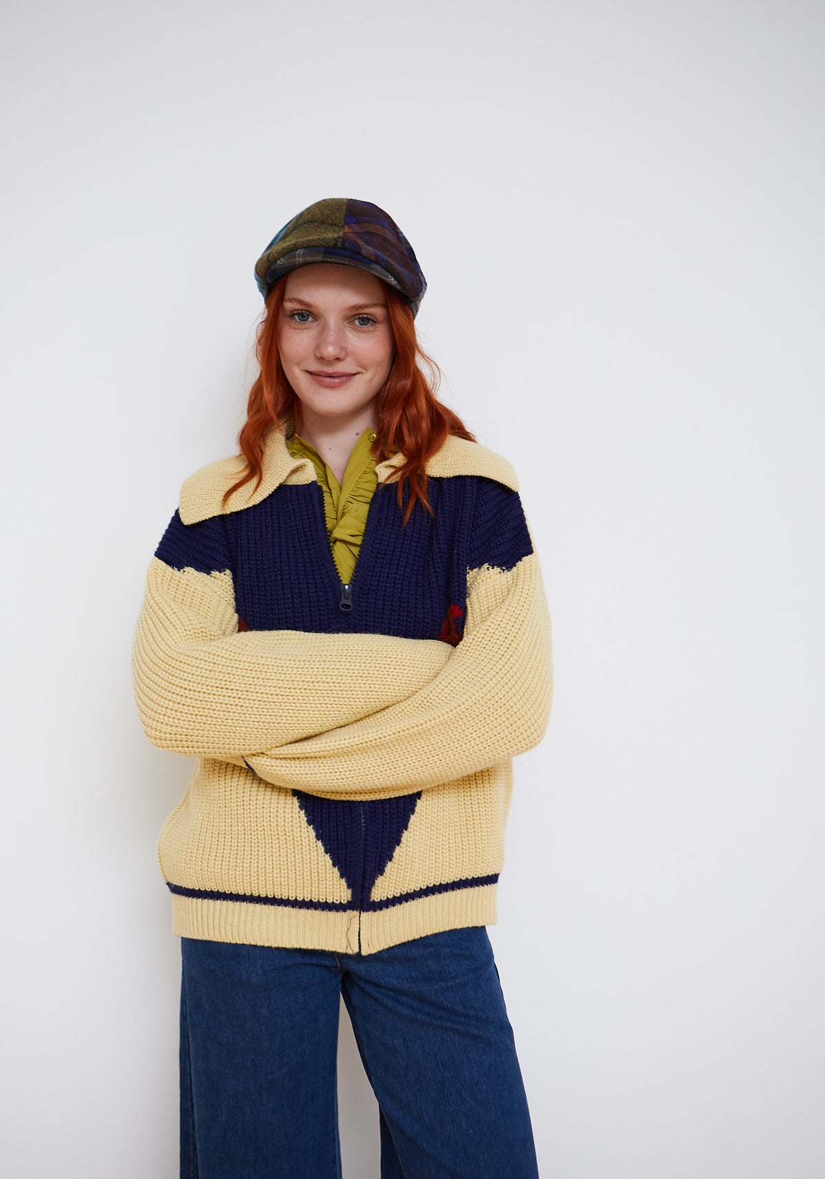 Jersey Cardigan Farm Amarillo