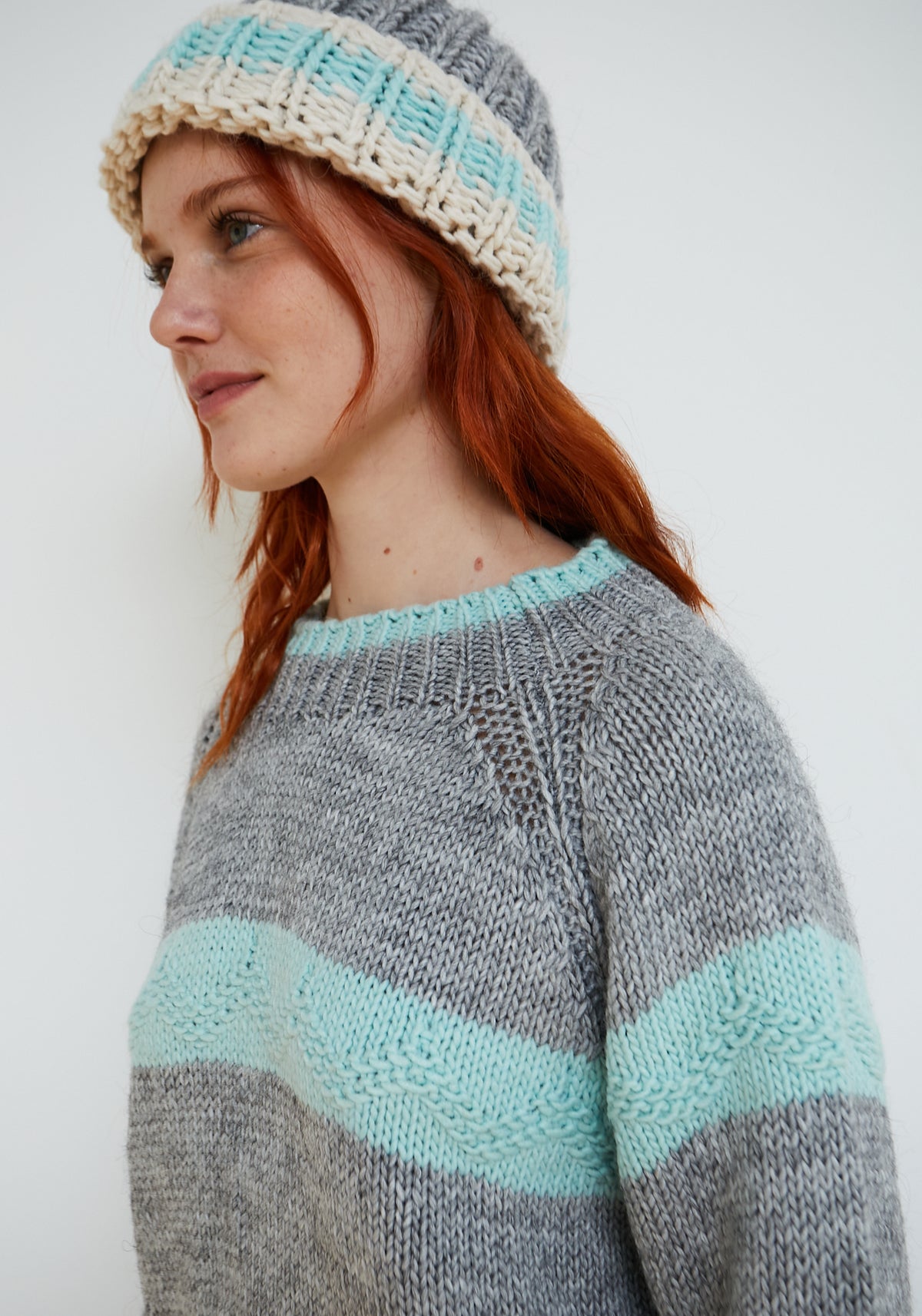 Caramelo Pullover Grau