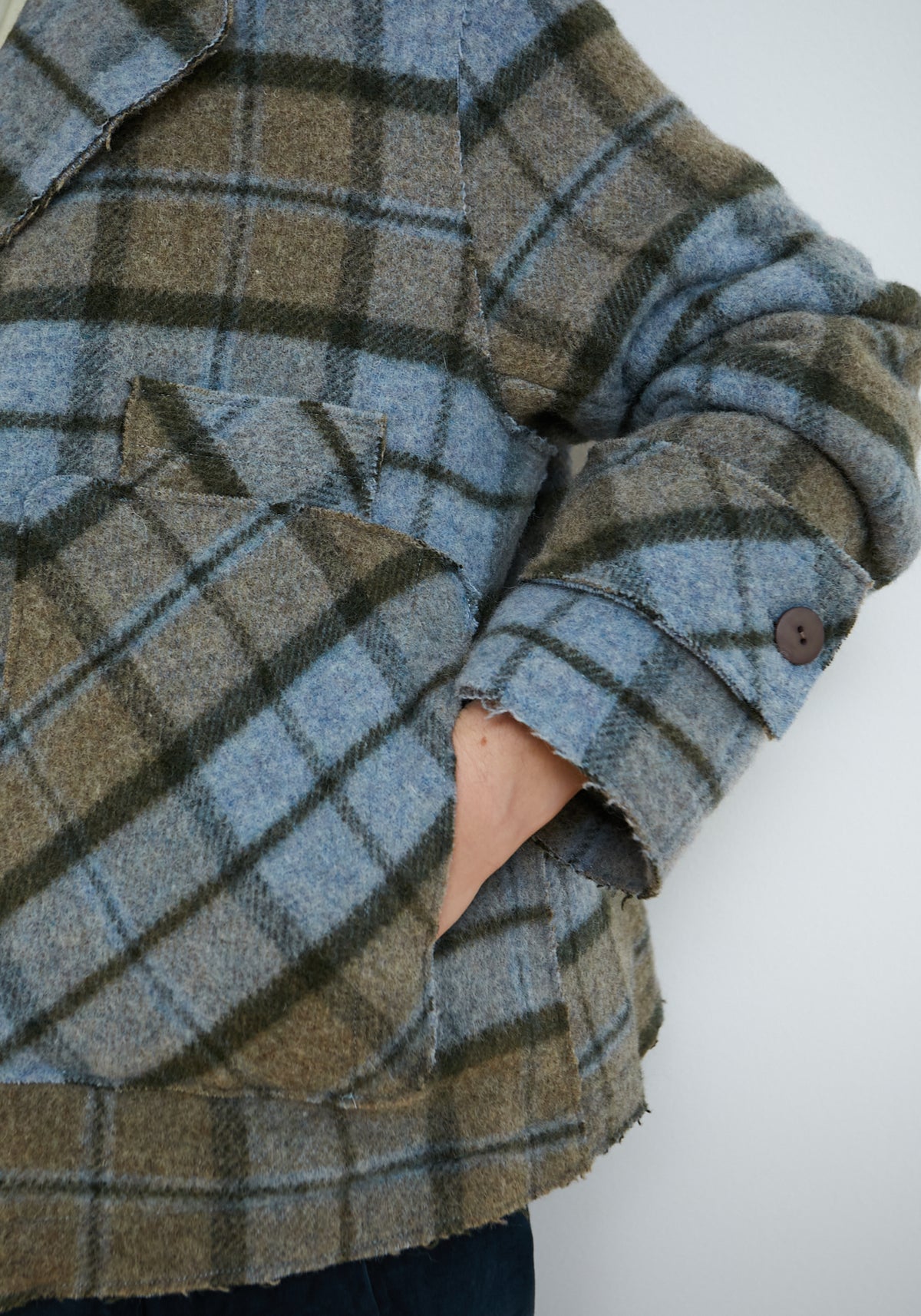 Jacke Tile Blau