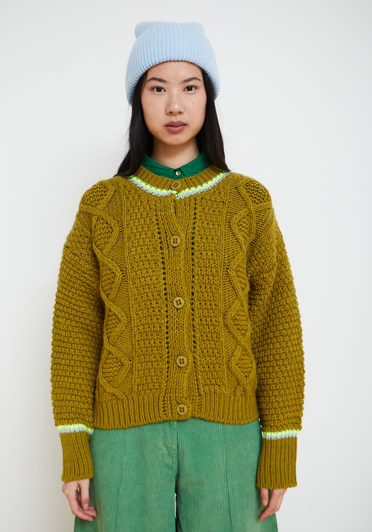 Meadow Cardigan Pistazie